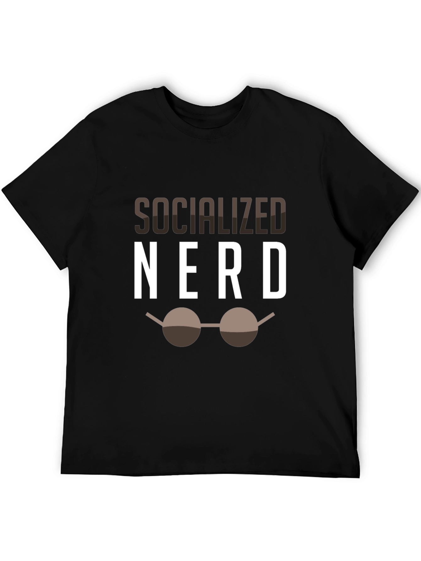 Socialized Nerd Graphic T-Shirt