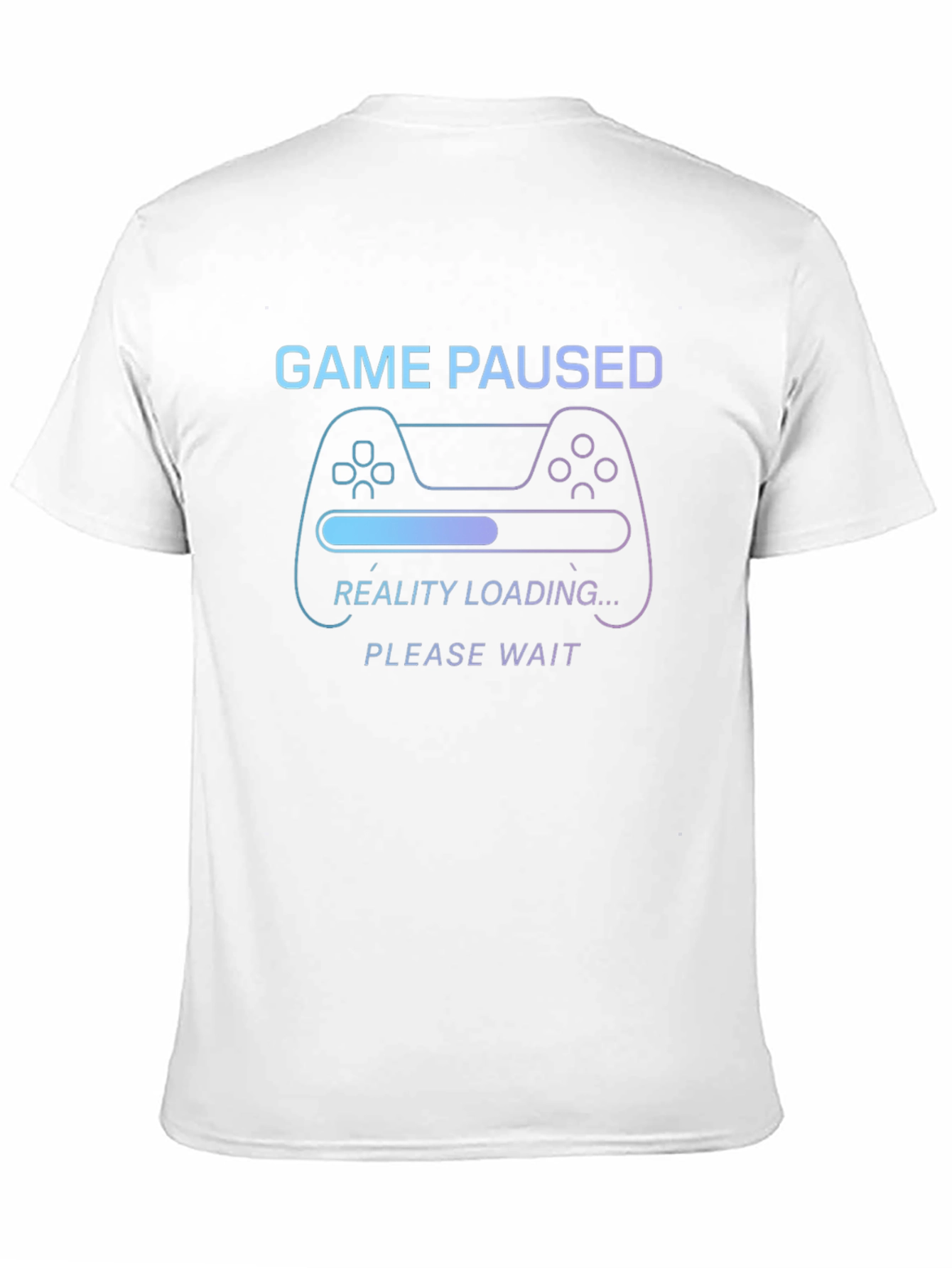 Game Paused Reality Loading Graphic Tee