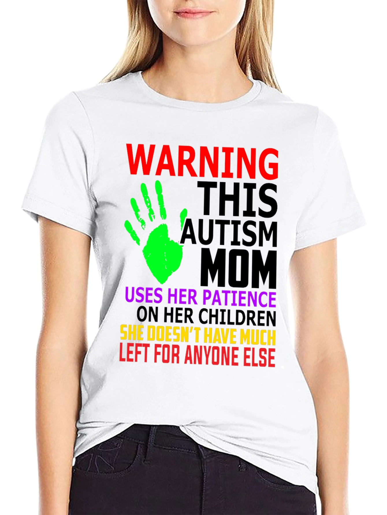 Autism Mom Graphic T-Shirt