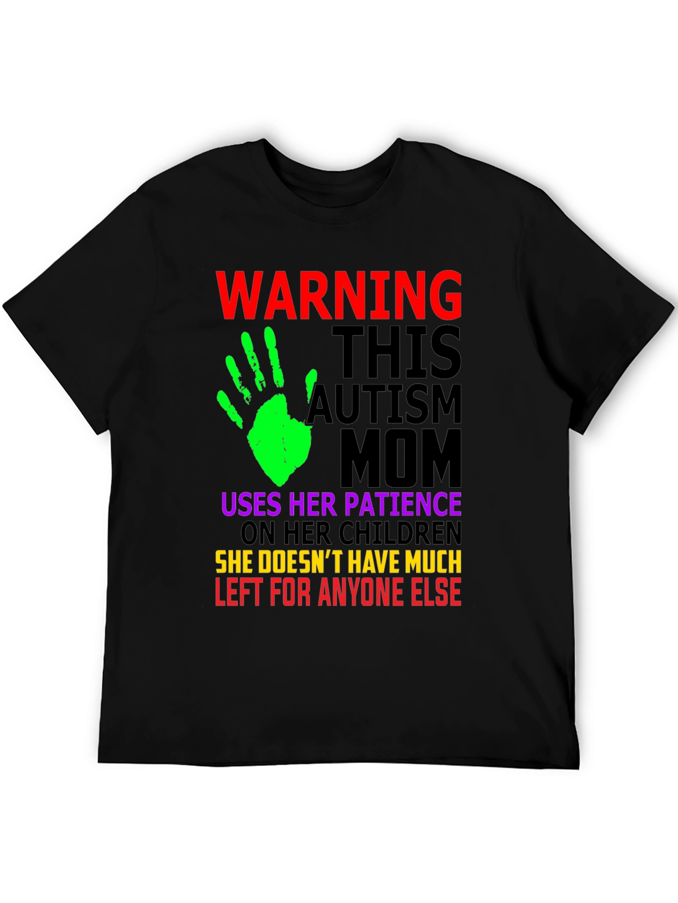 Autism Mom Graphic T-Shirt