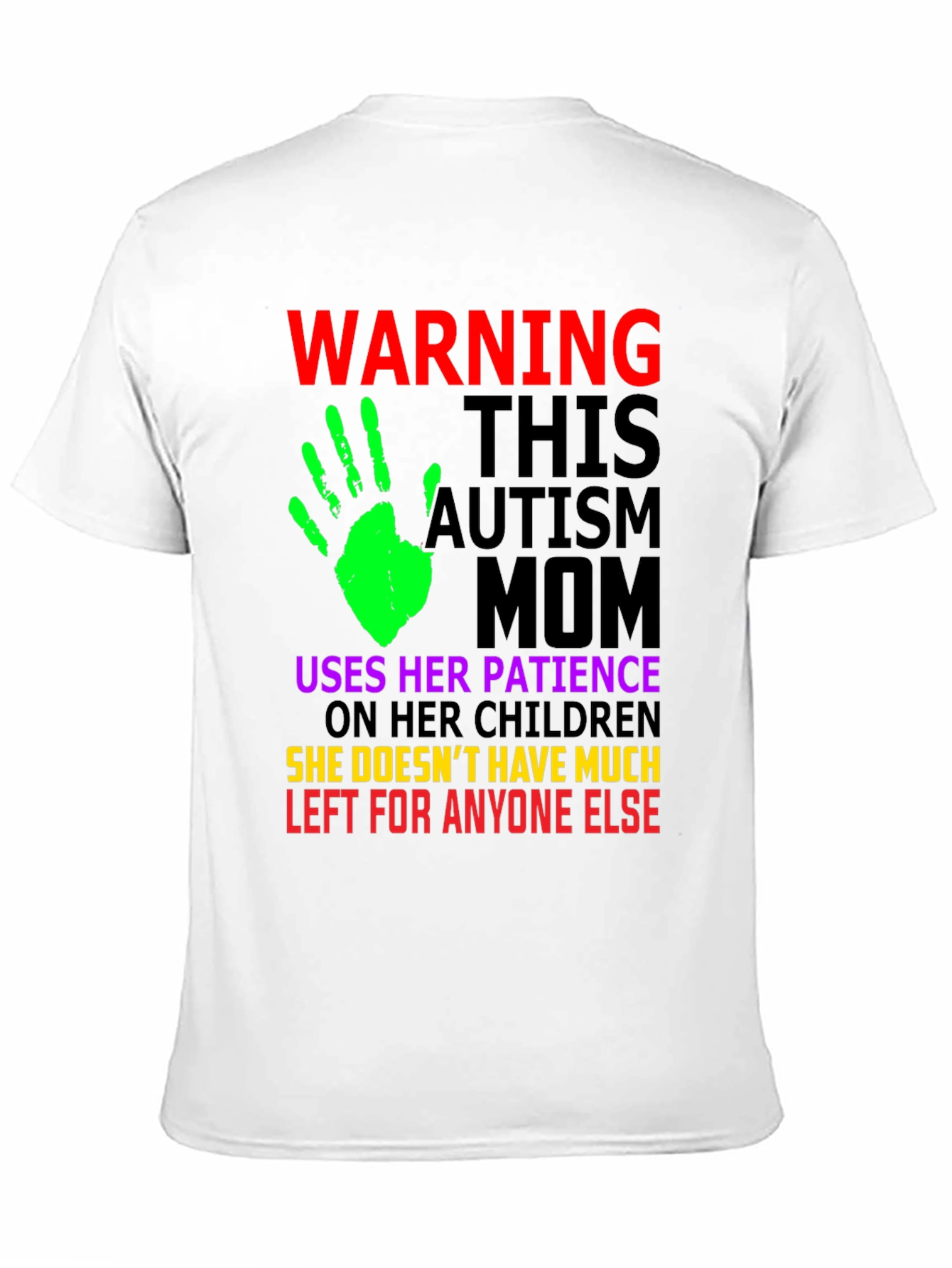 Autism Mom Graphic T-Shirt