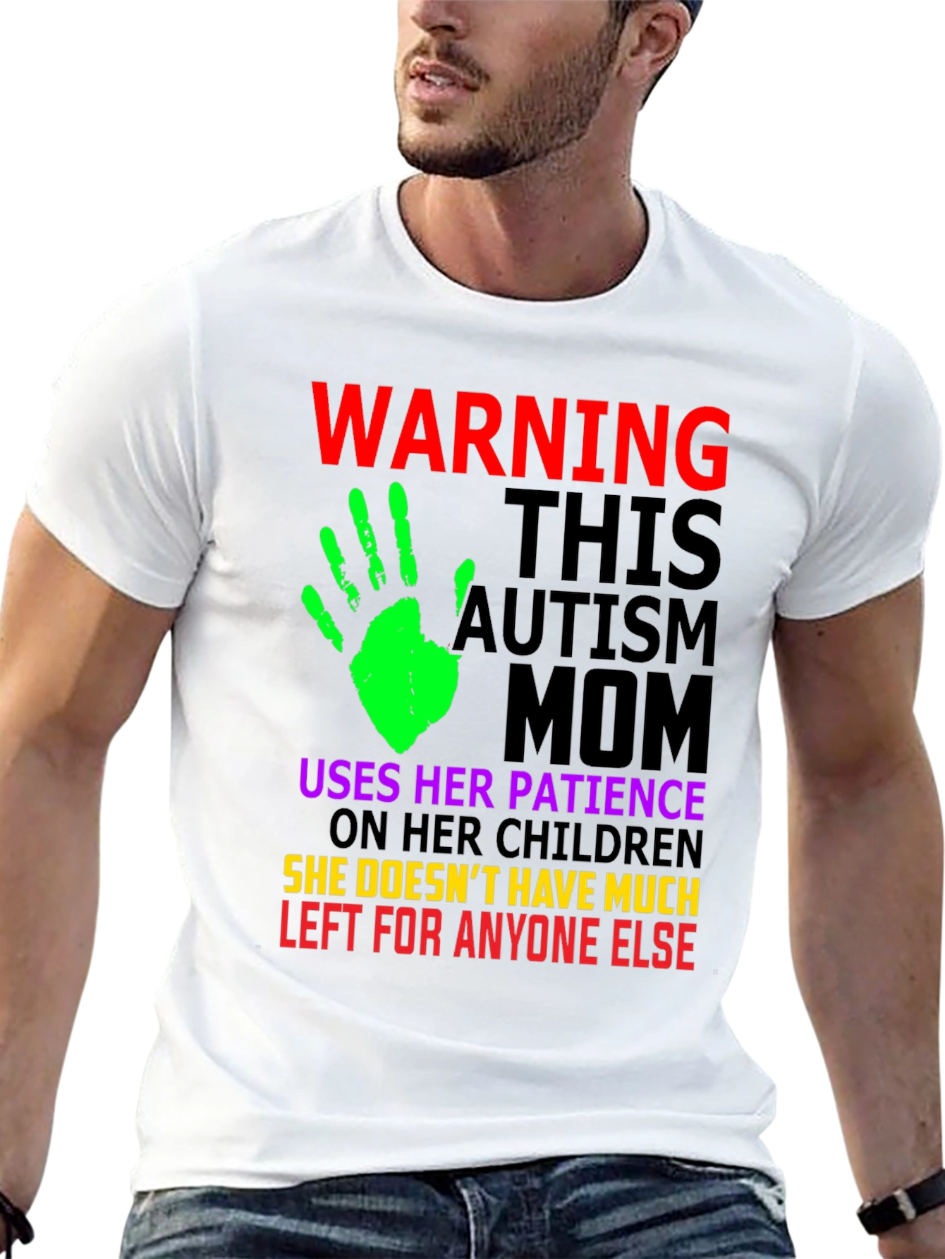 Autism Mom Graphic T-Shirt