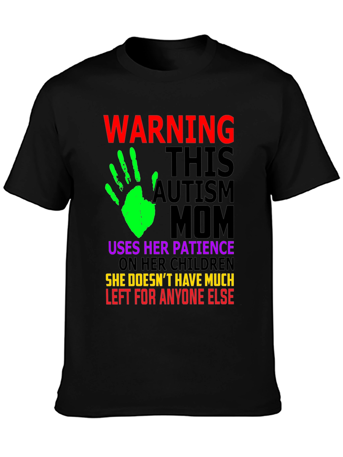 Autism Mom Graphic T-Shirt