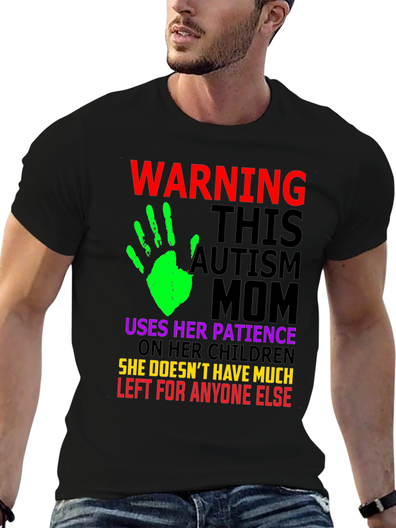 Autism Mom Graphic T-Shirt