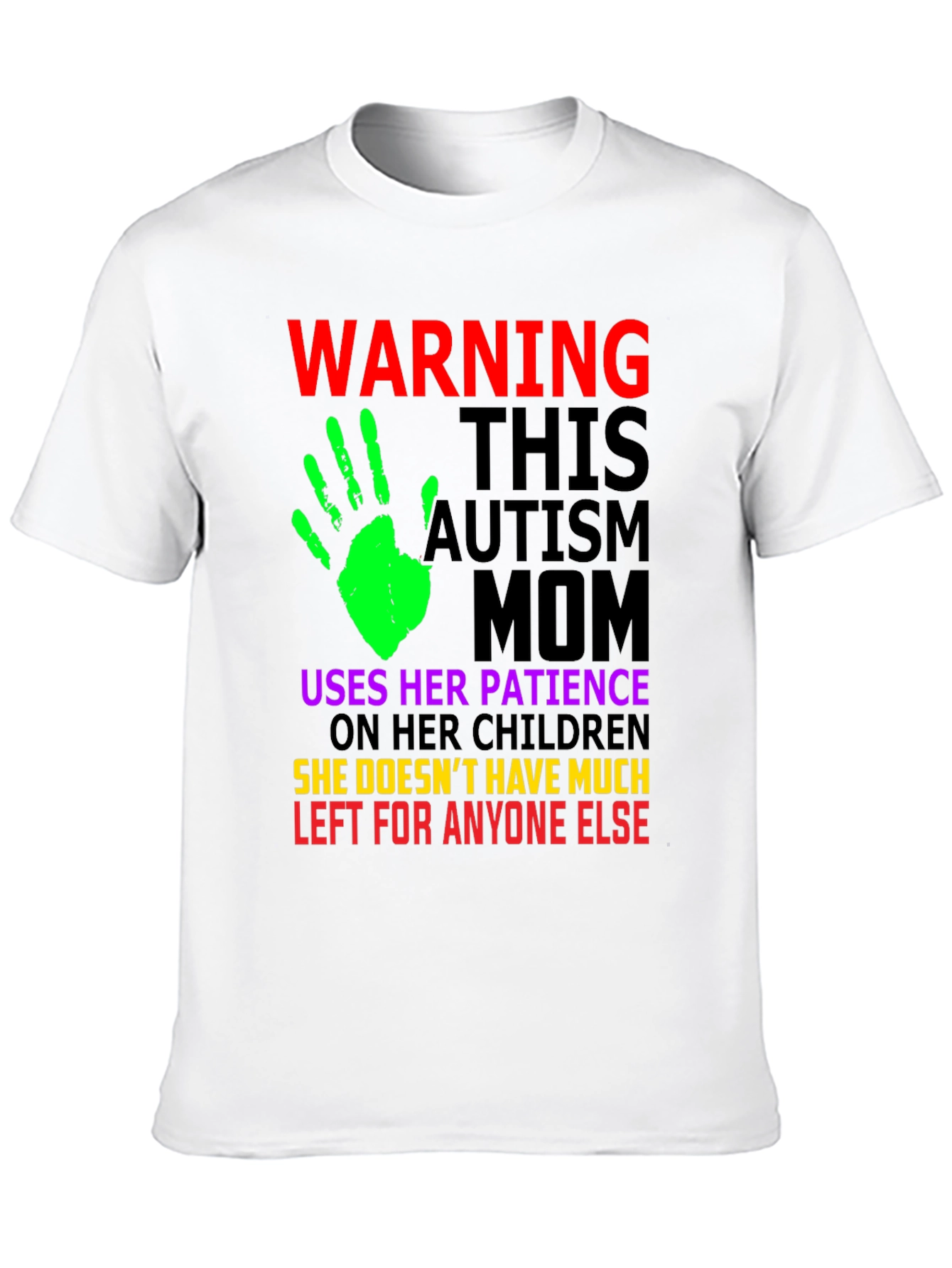 Autism Mom Graphic T-Shirt