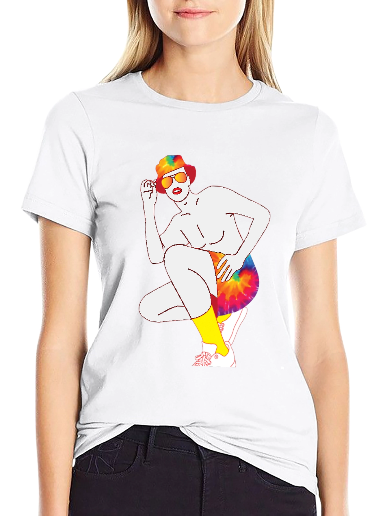 Retro Tie Dye T-Shirt