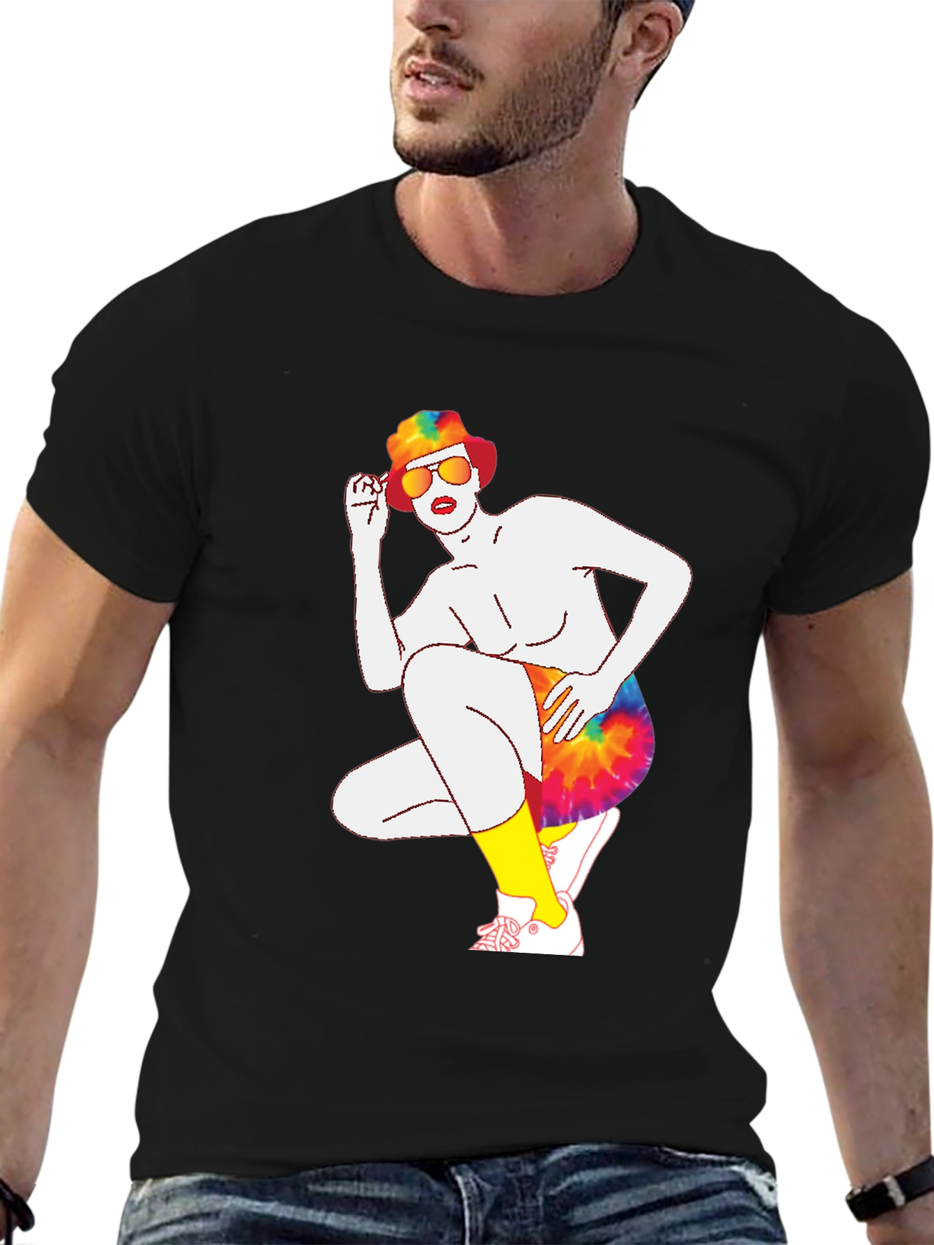 Retro Tie Dye T-Shirt