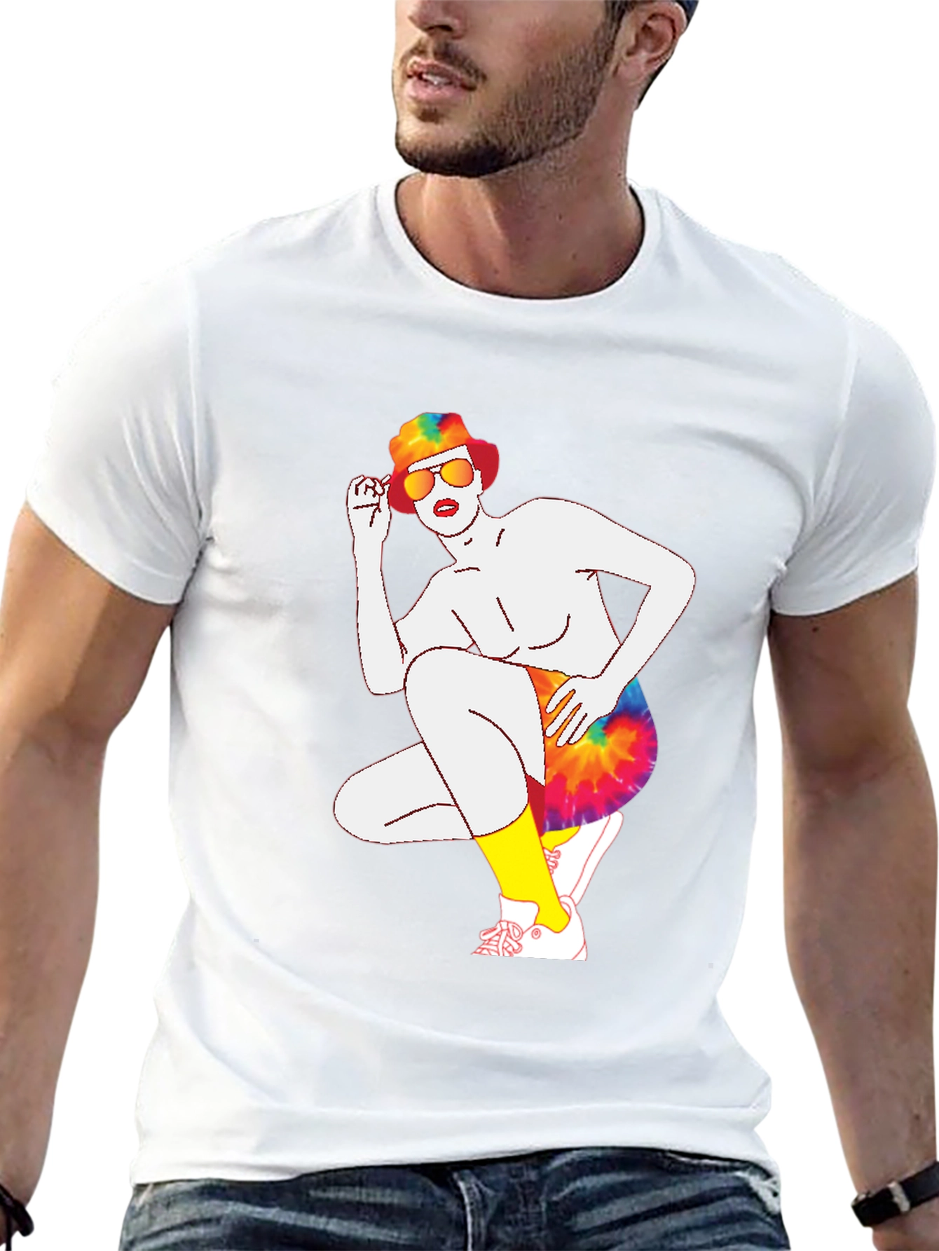 Retro Tie Dye T-Shirt