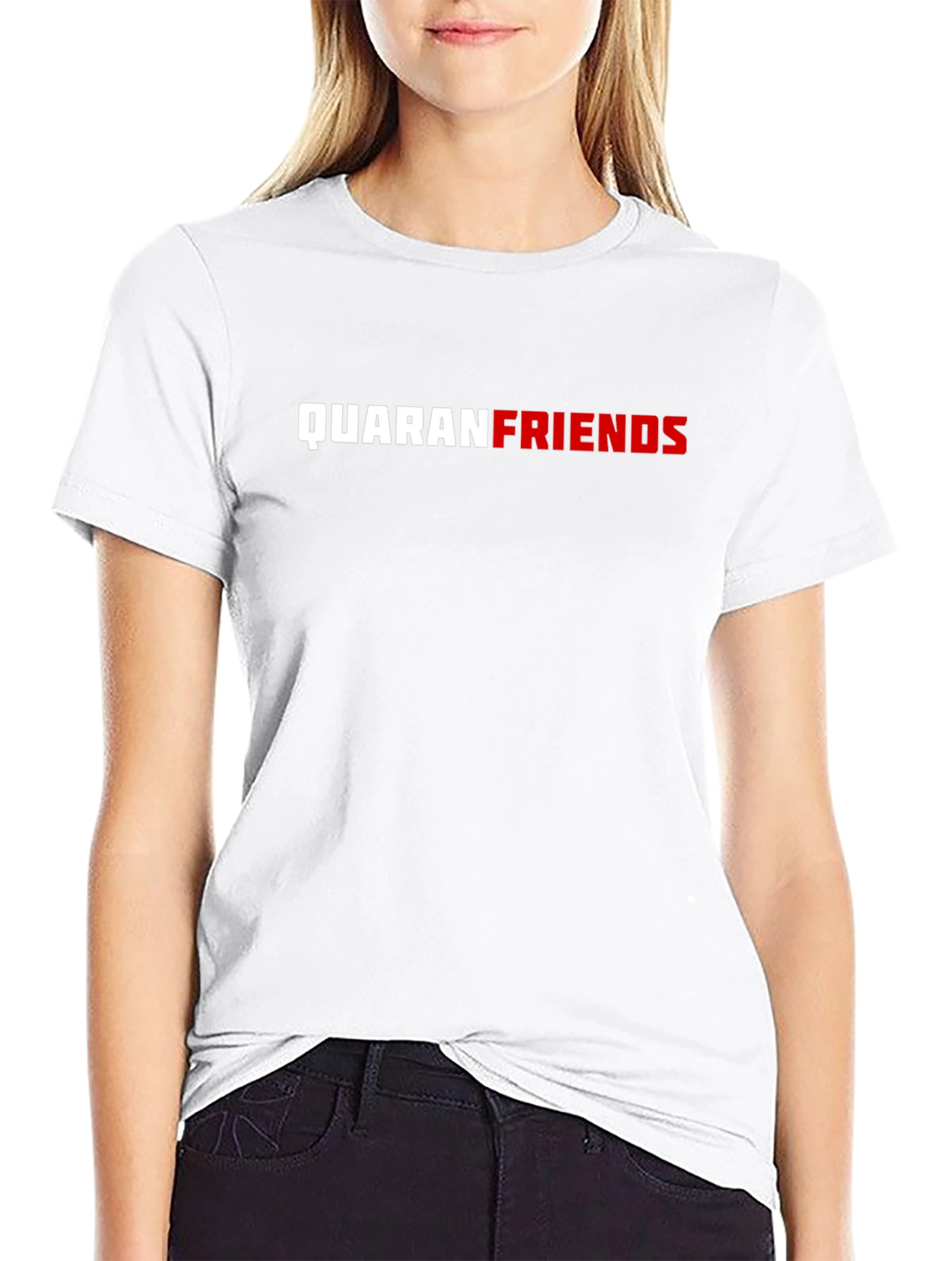 Quaranfriends T-Shirt Quarantine Funny Tee