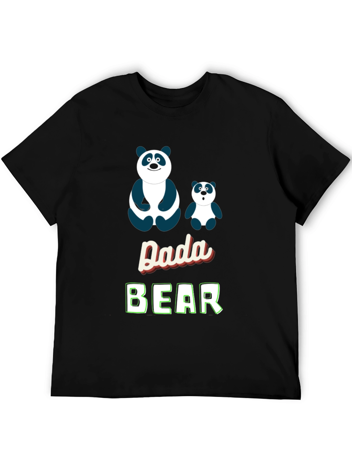Dad and Child Panda Bear T-Shirt