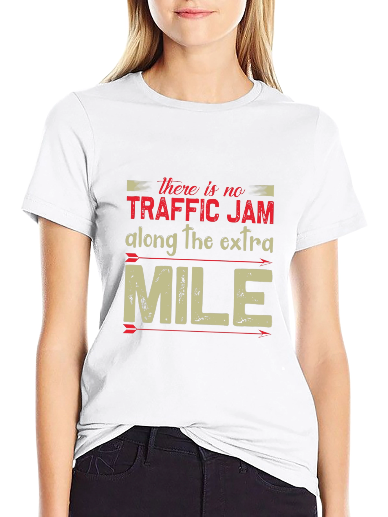 Traffic Jam Extra Mile Graphic Tee