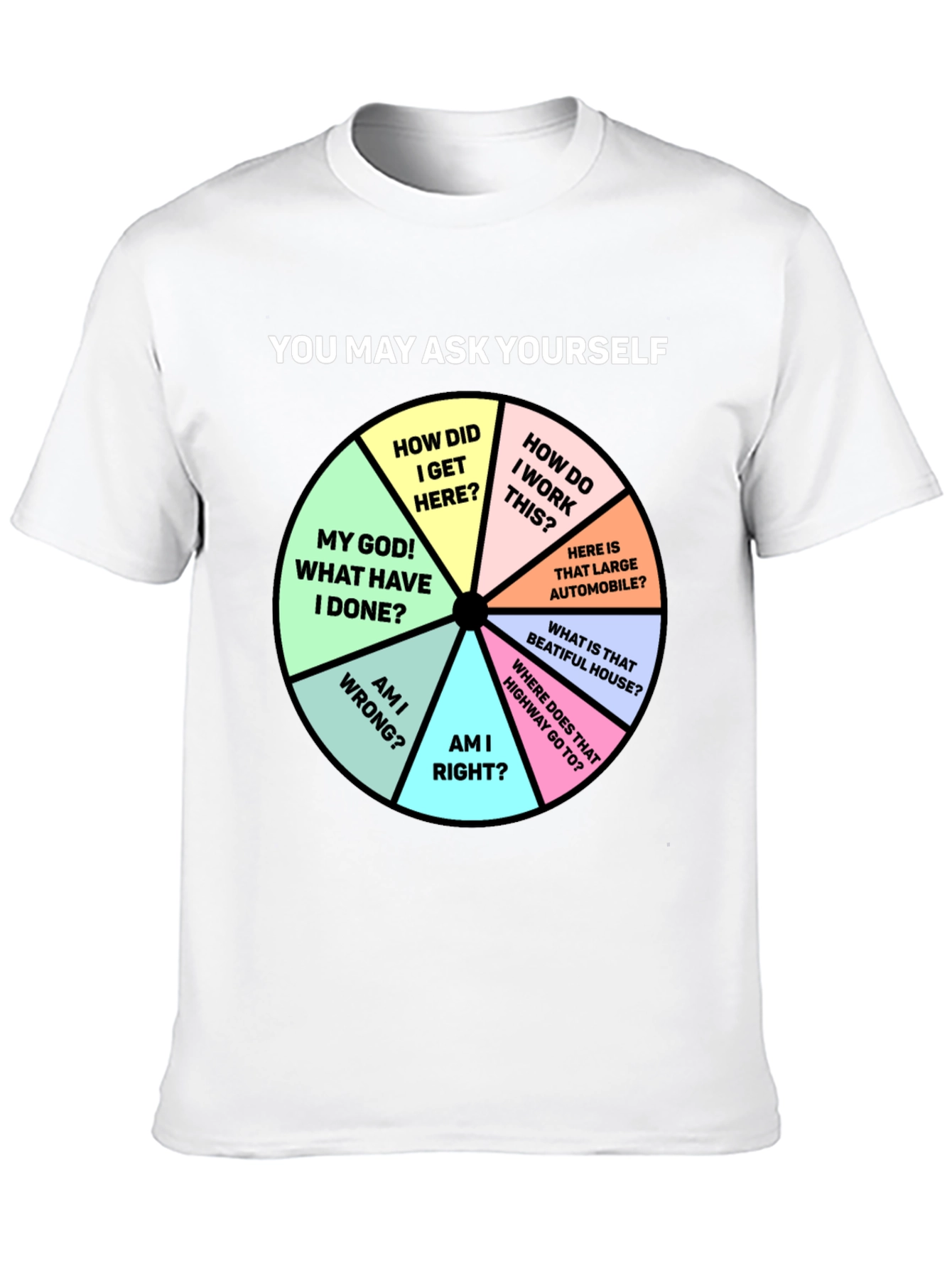You May Ask Yourself T-Shirt