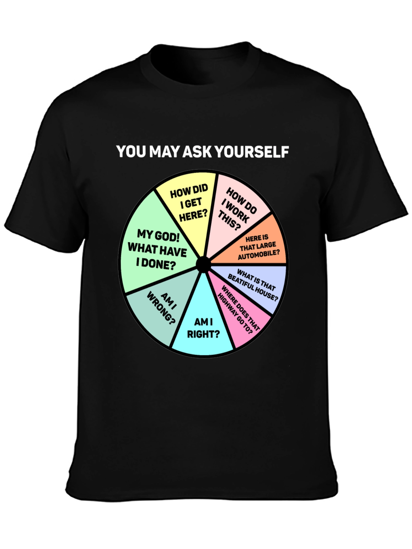 You May Ask Yourself T-Shirt