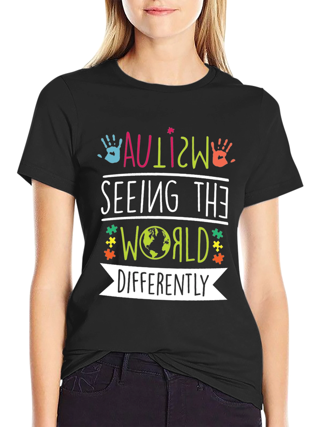 Autism Awareness T-Shirt See the World Differently