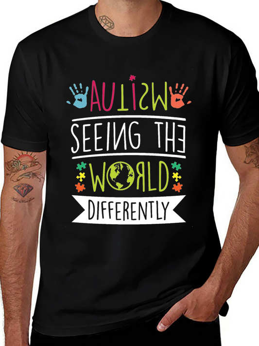 Autism Awareness T-Shirt See the World Differently