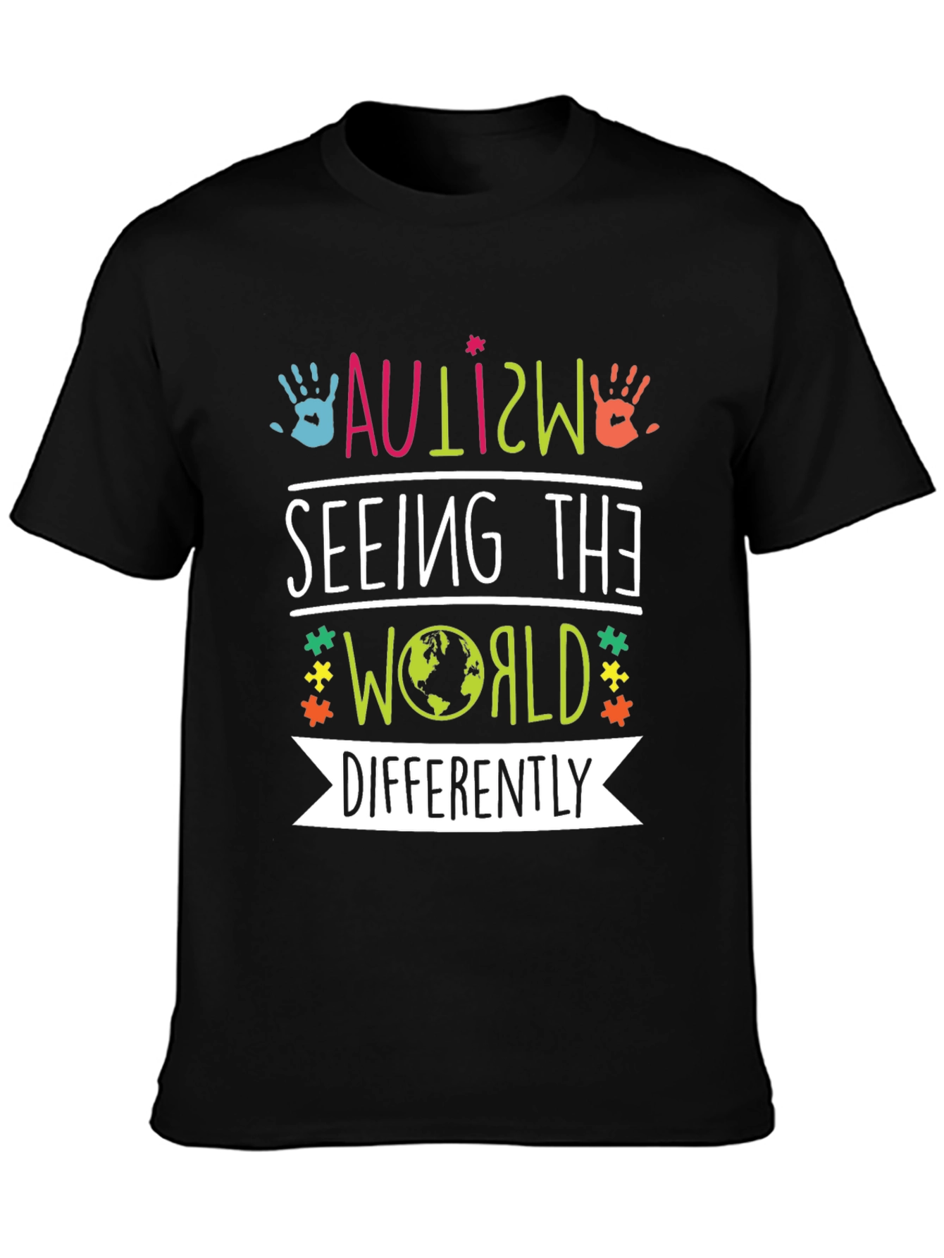 Autism Awareness T-Shirt See the World Differently