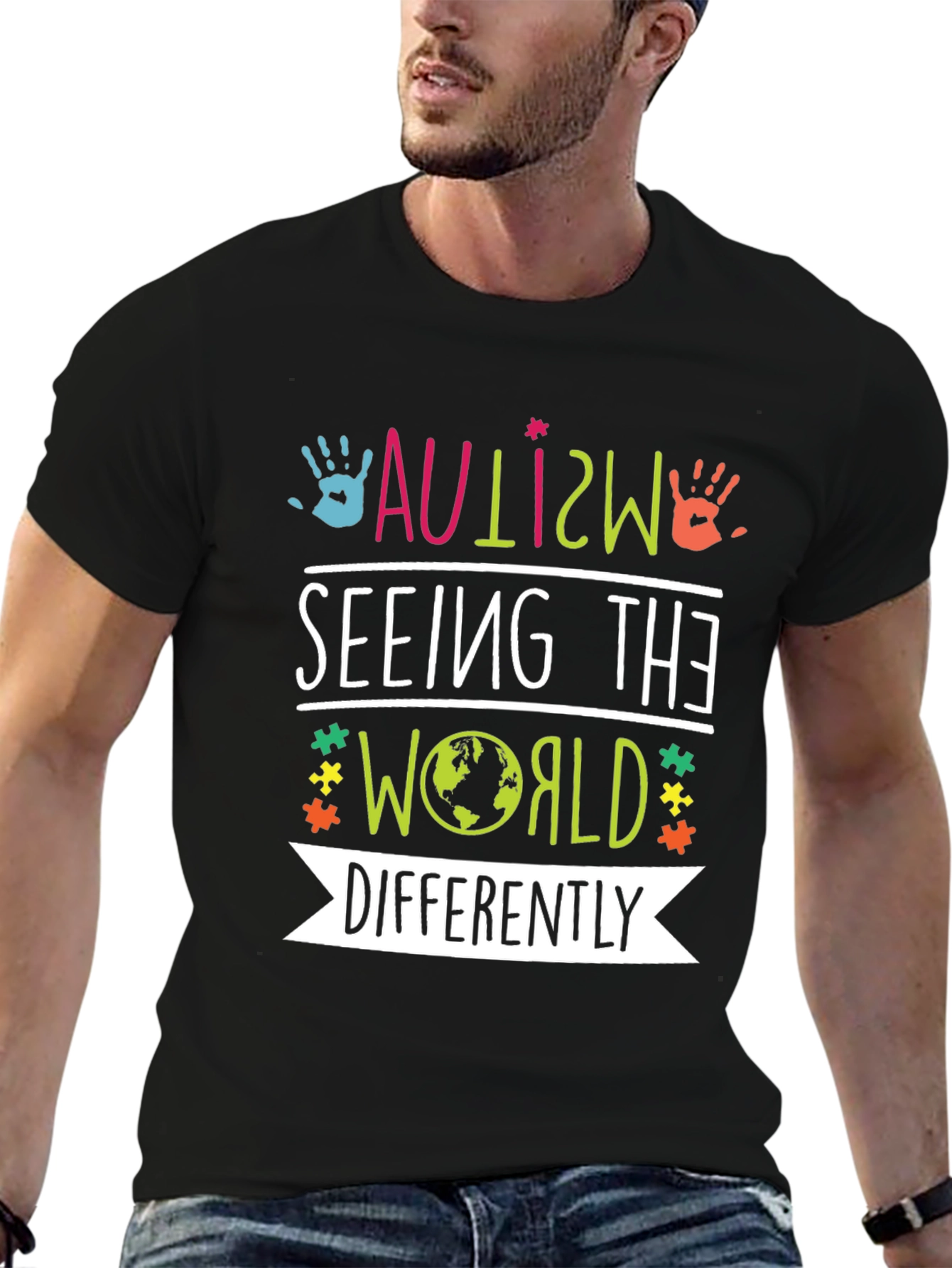 Autism Awareness T-Shirt See the World Differently