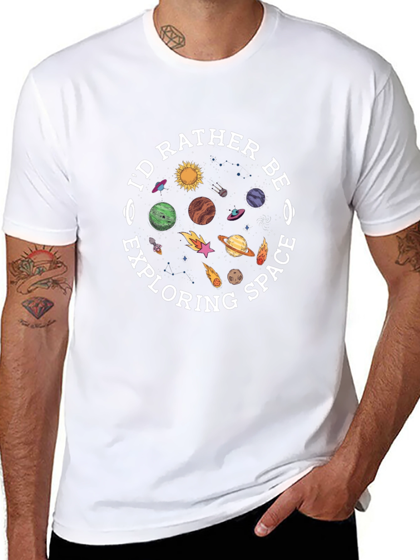 Explore Space Graphic Tee
