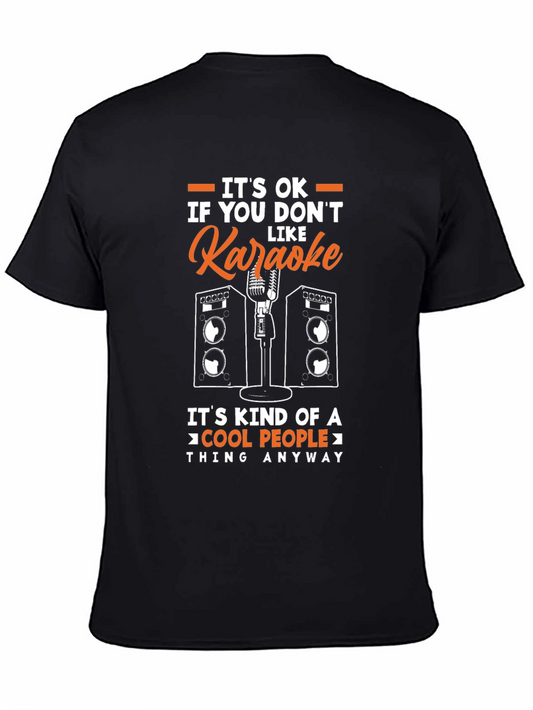 Funny Karaoke Lover Graphic T-Shirt
