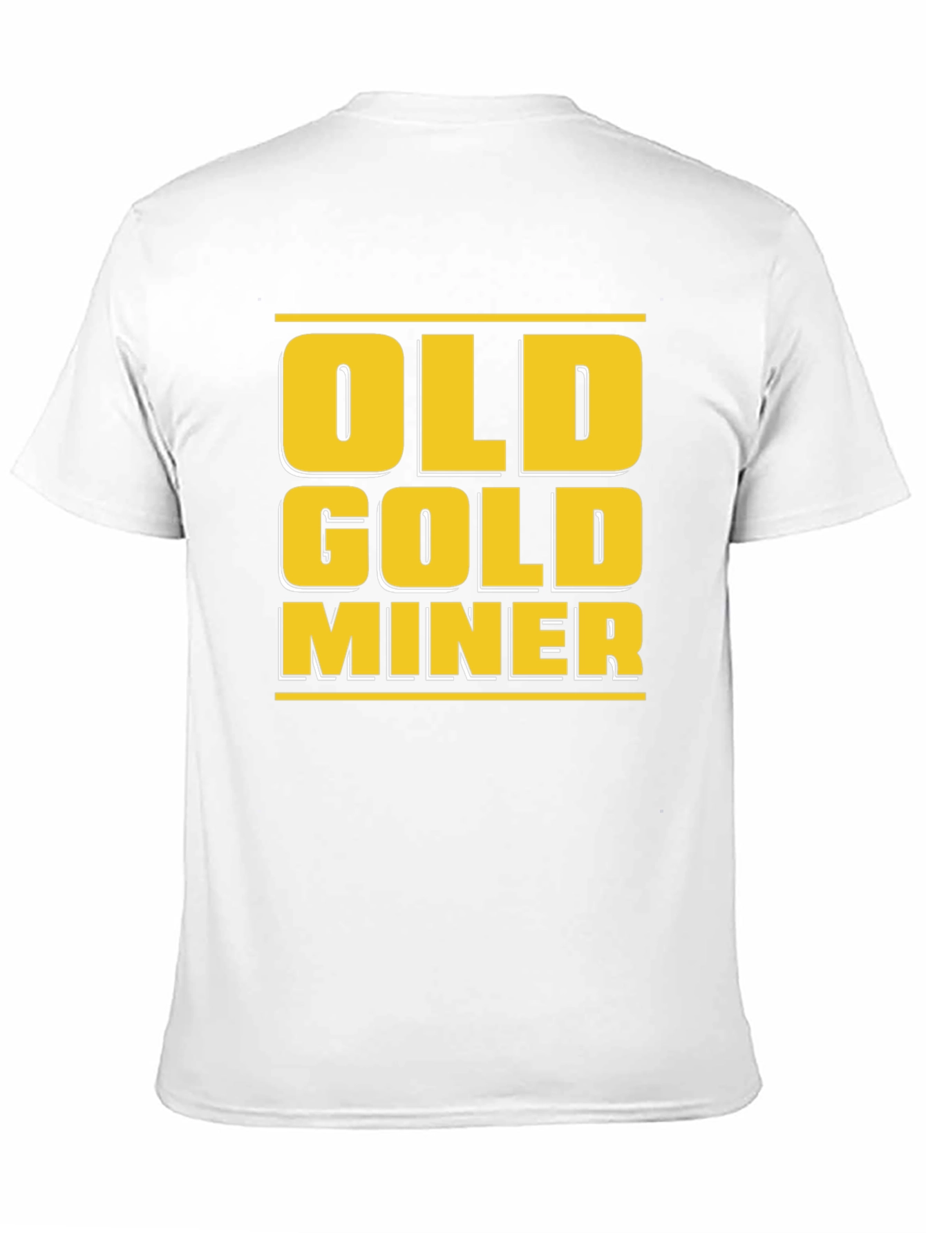 Old Gold Miner T-Shirt - Black