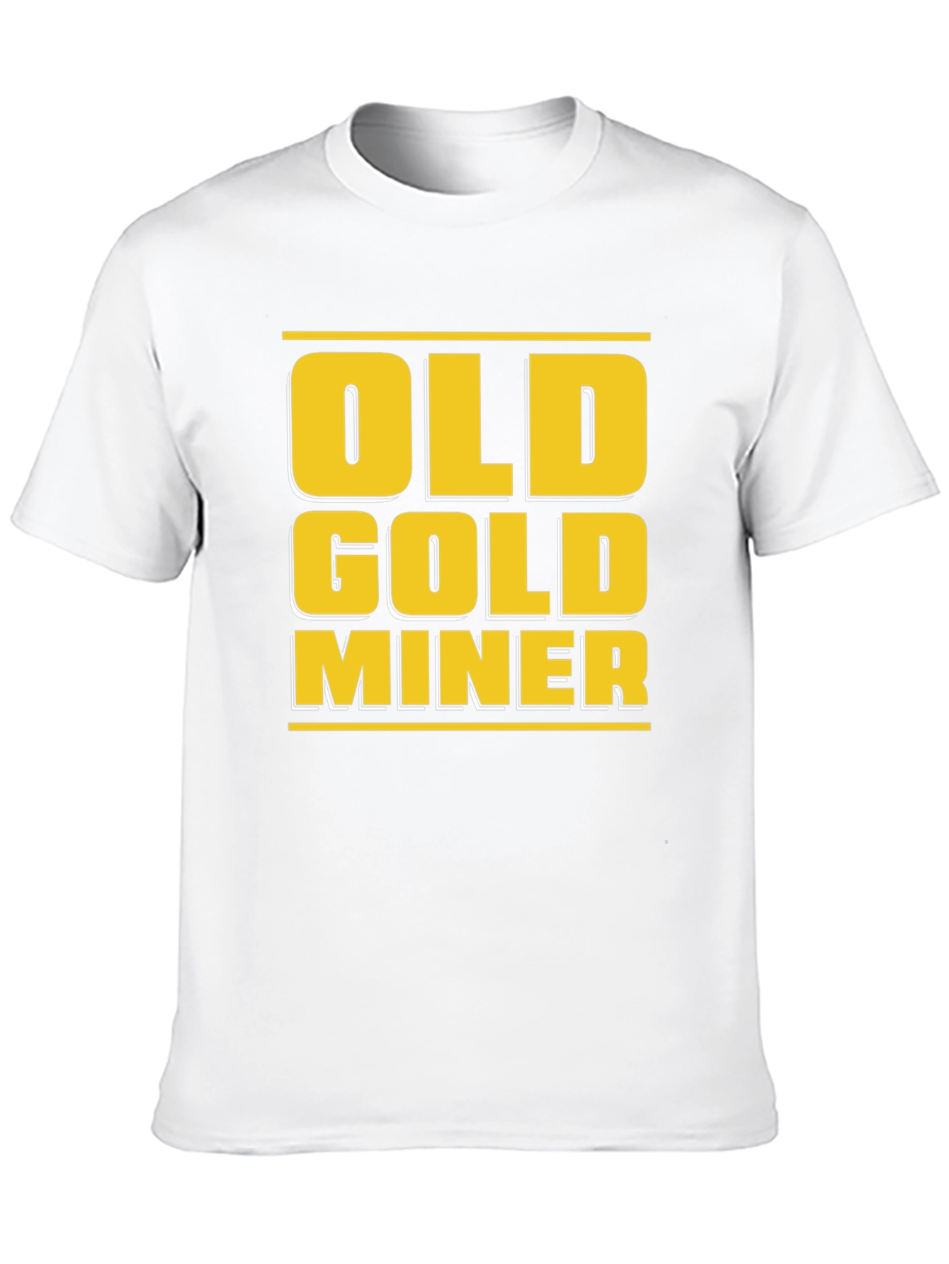 Old Gold Miner T-Shirt - Black