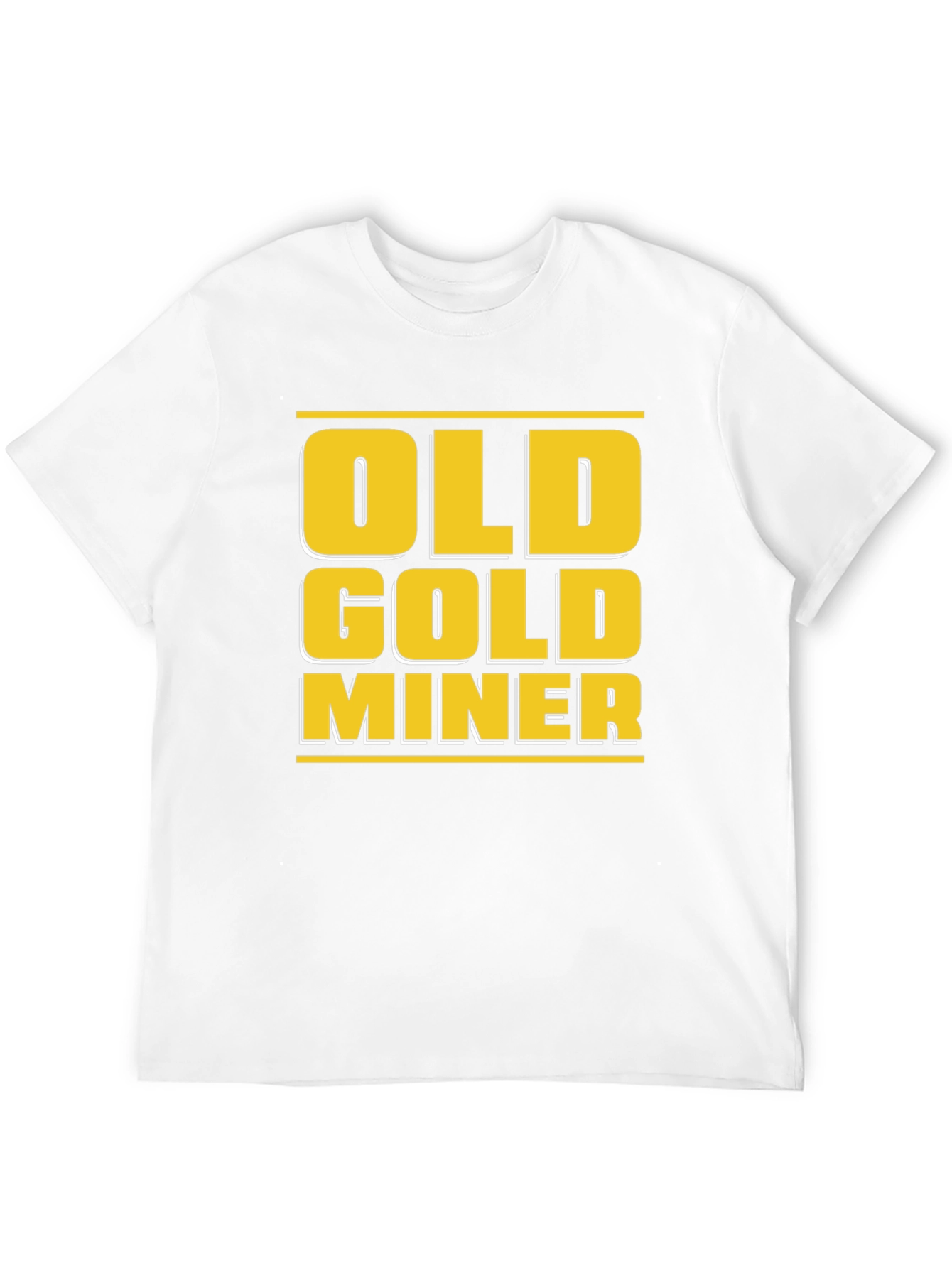 Old Gold Miner T-Shirt - Black