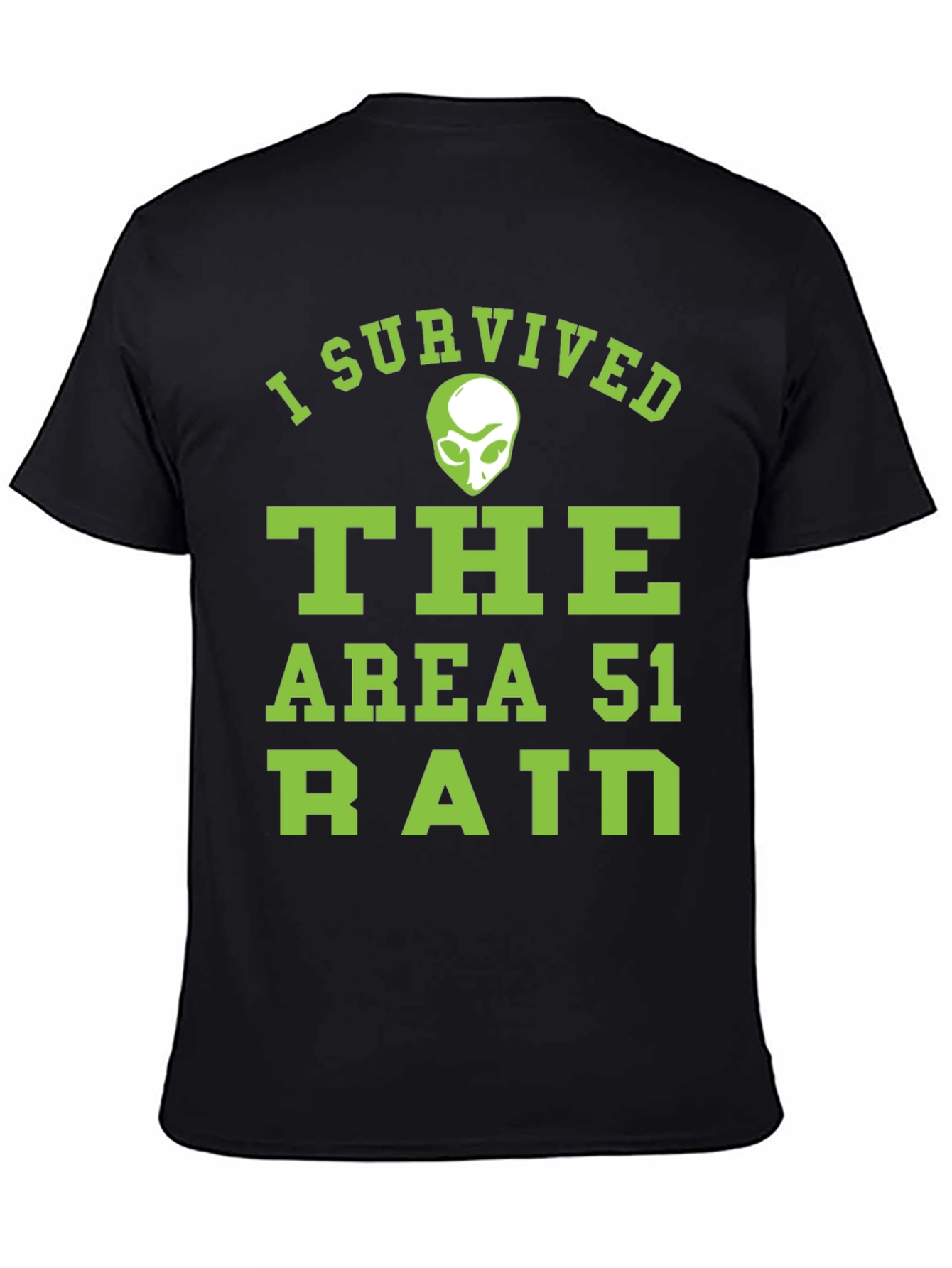 I Survived Area 51 Raid Graphic T-Shirt