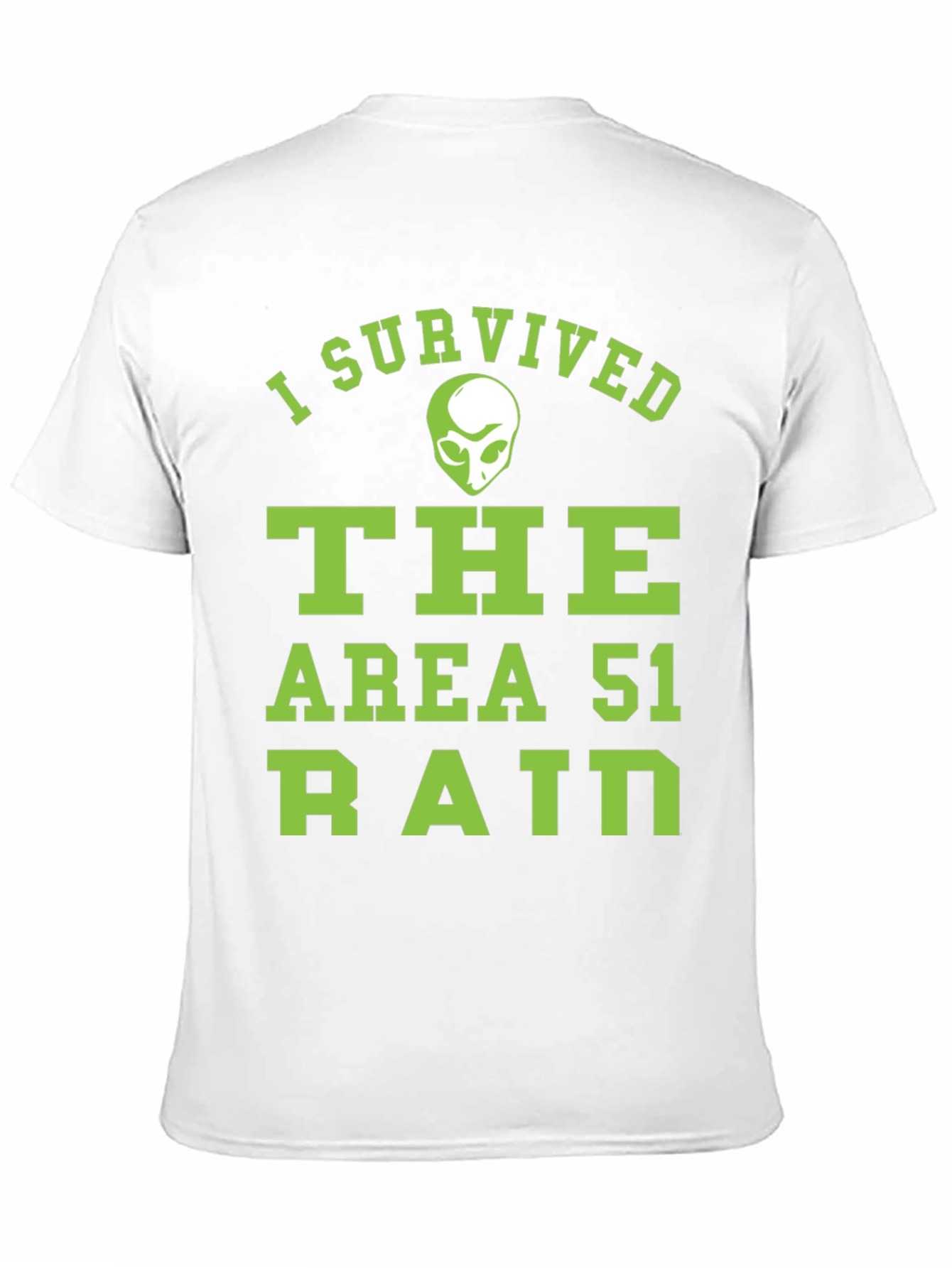 I Survived Area 51 Raid Graphic T-Shirt
