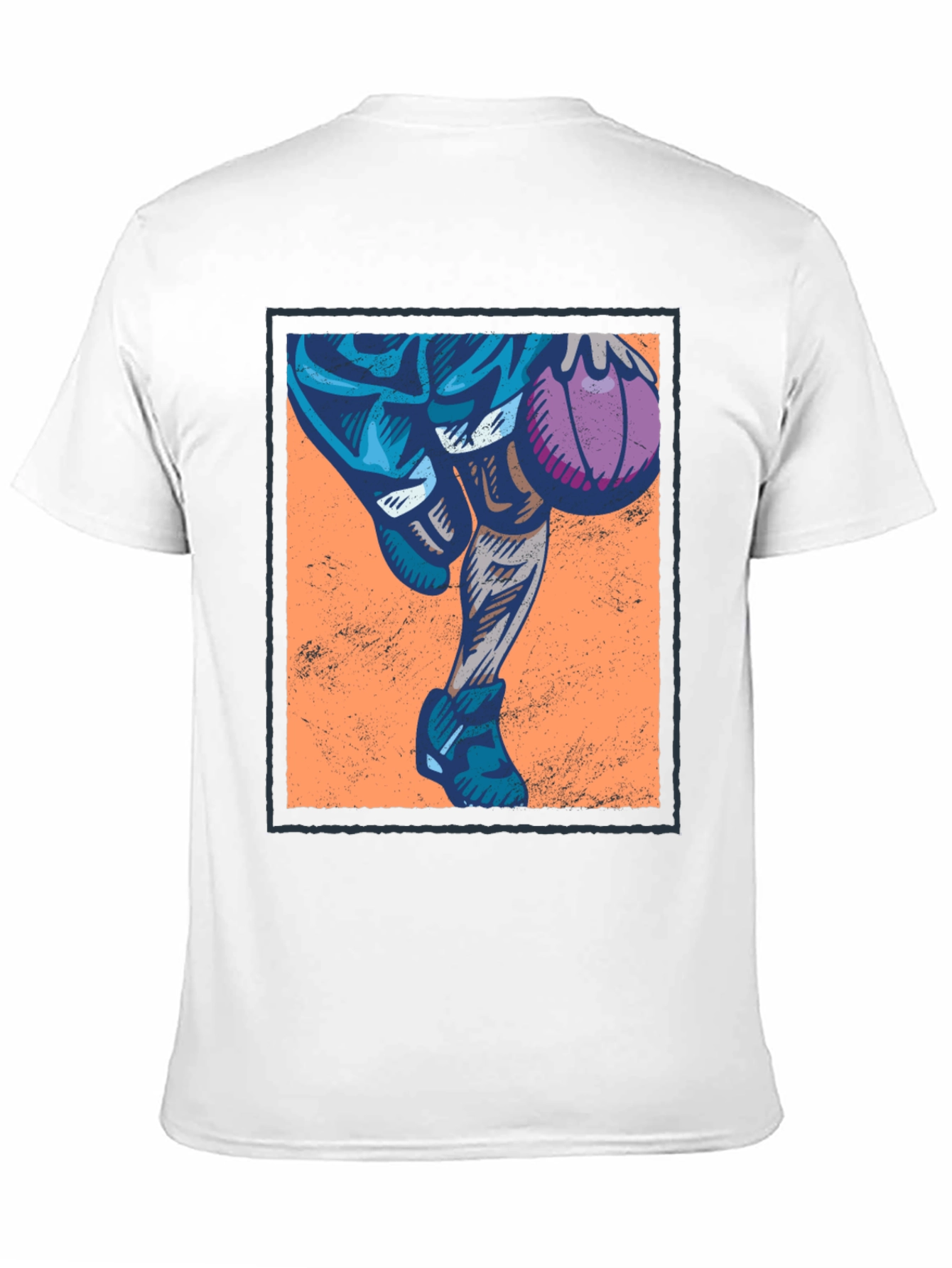 Basketball Graphic T-Shirt - Black