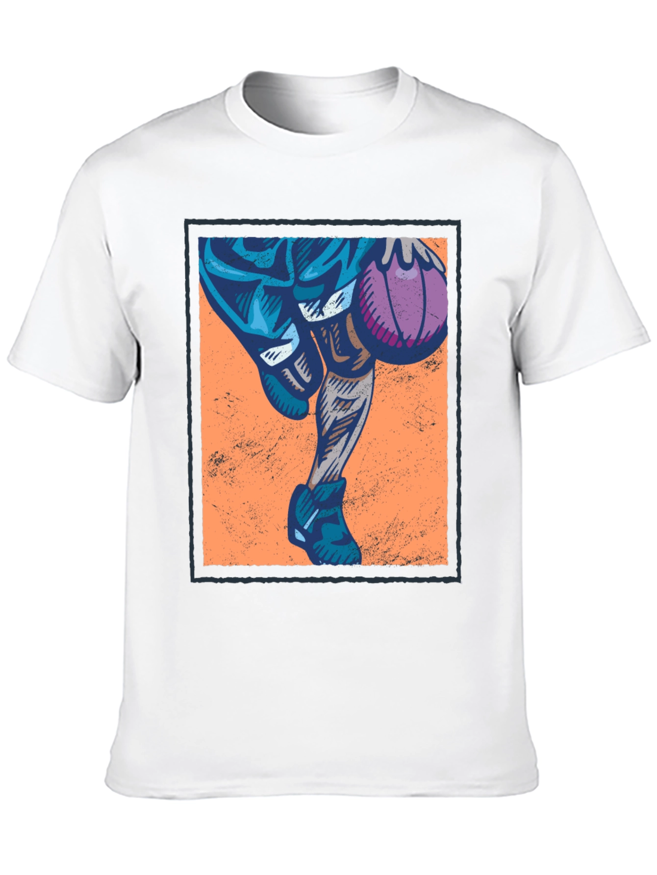 Basketball Graphic T-Shirt - Black