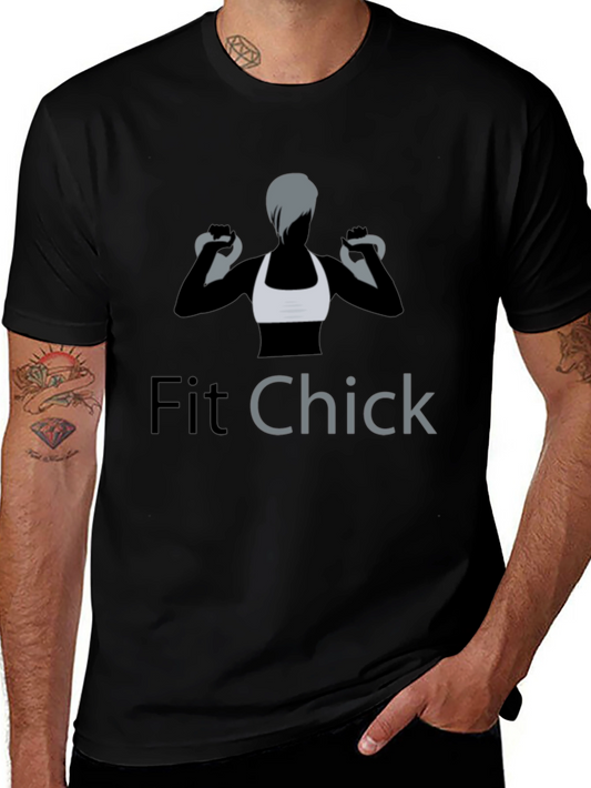 Fit Chick Gym Shirt - Workout Motivation Tee