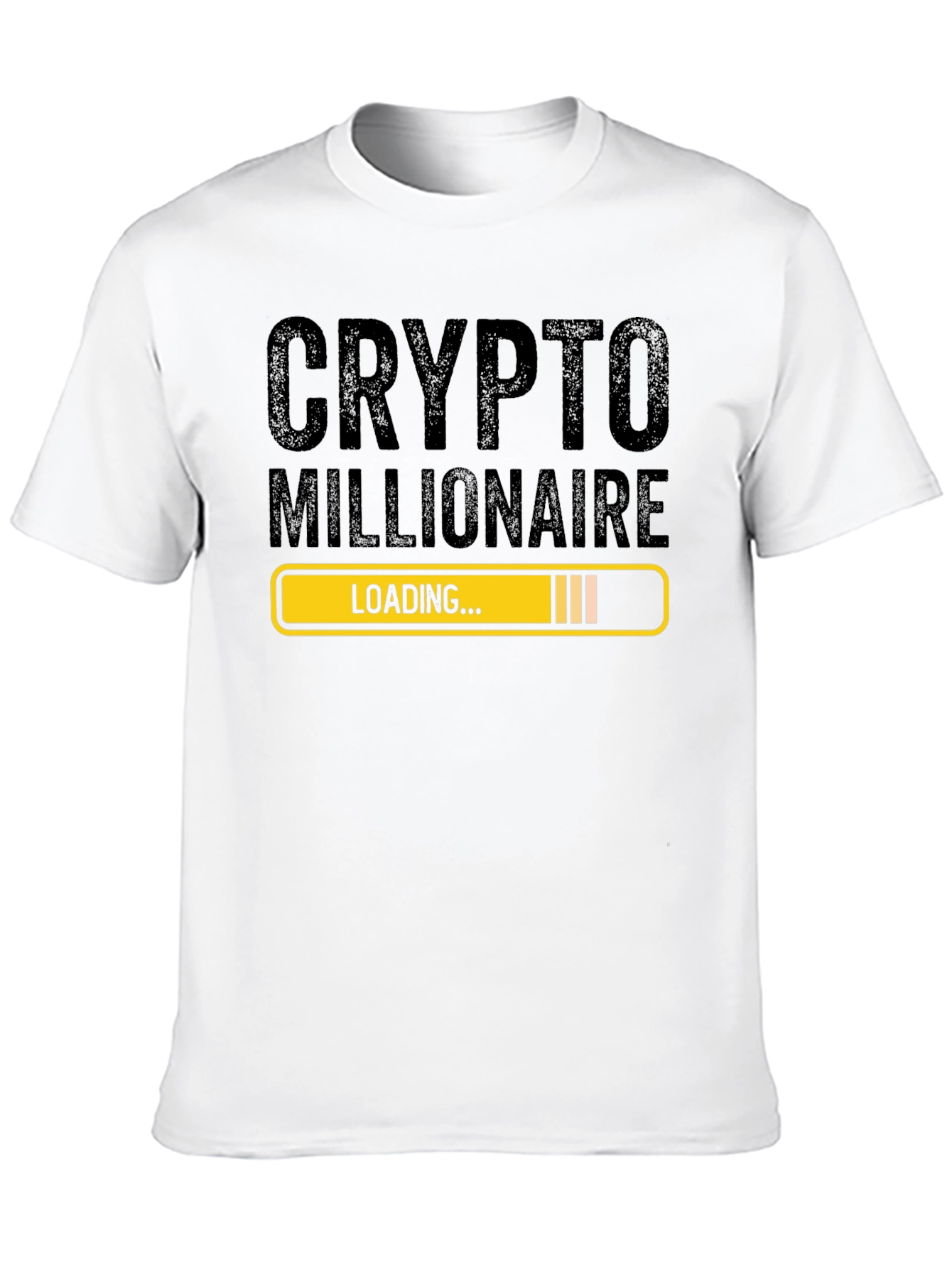 Crypto Millionaire Loading Graphic Tee