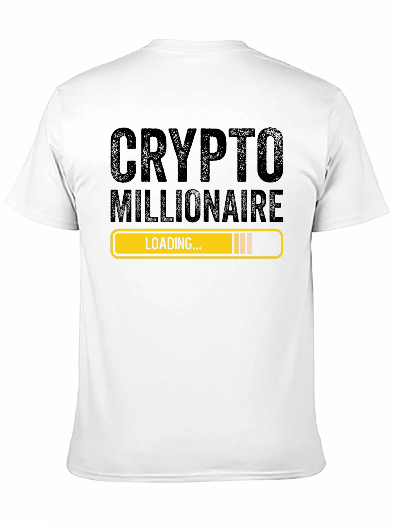 Crypto Millionaire Loading Graphic Tee