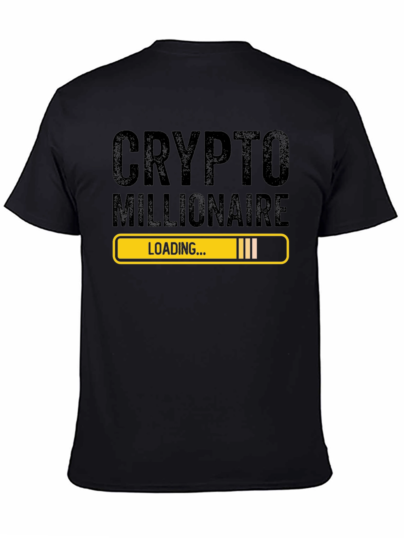 Crypto Millionaire Loading Graphic Tee