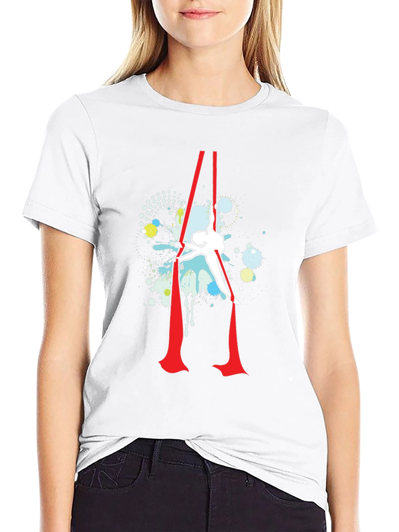 Aerial Acrobat T-Shirt - Unique Graphic Tee