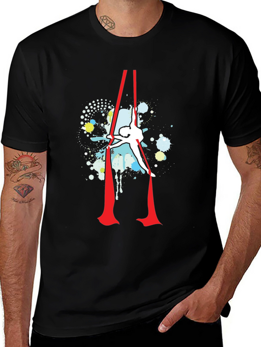 Aerial Acrobat T-Shirt - Unique Graphic Tee