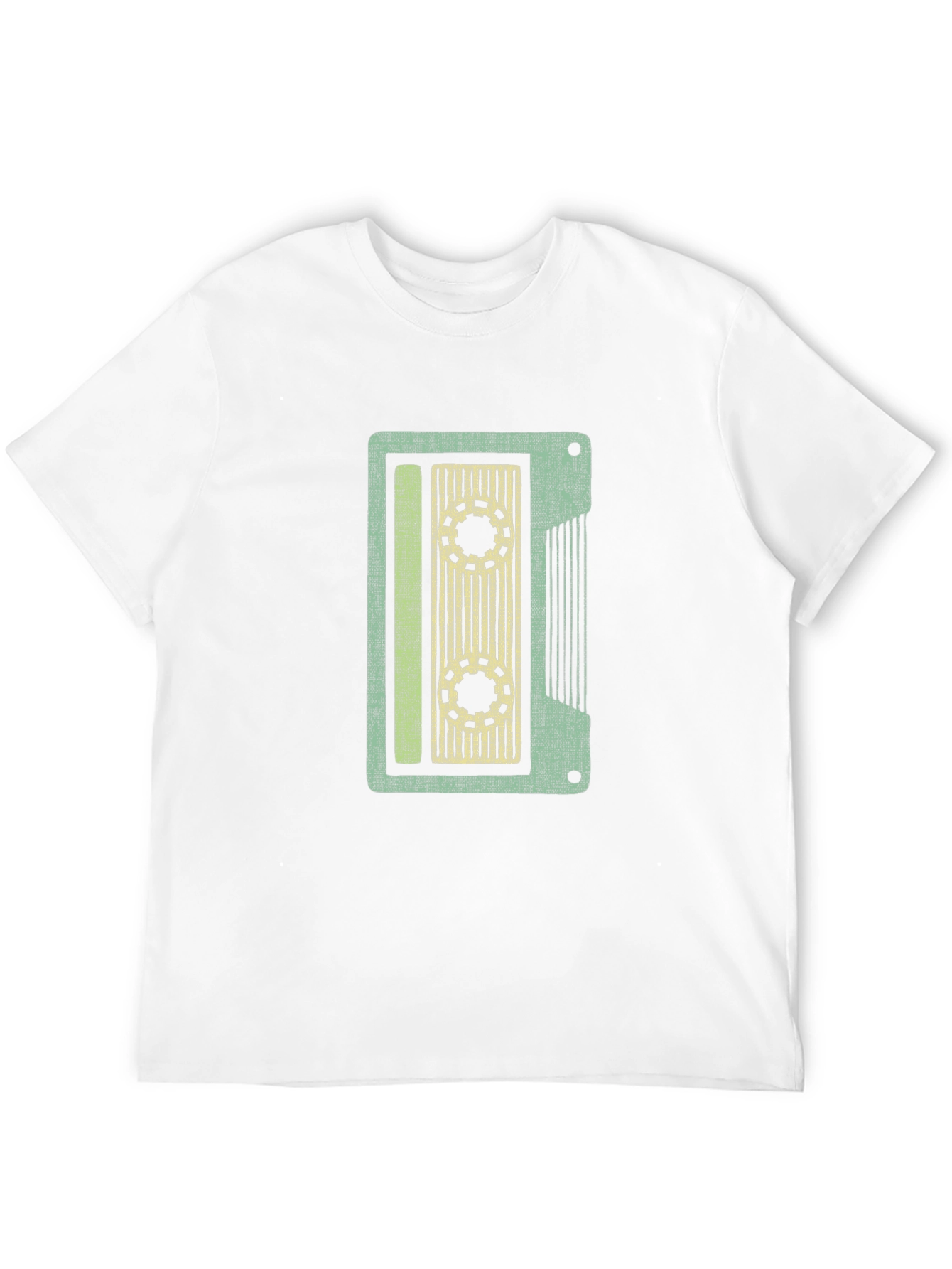 Retro Cassette Tape Graphic T-Shirt - Classic Style