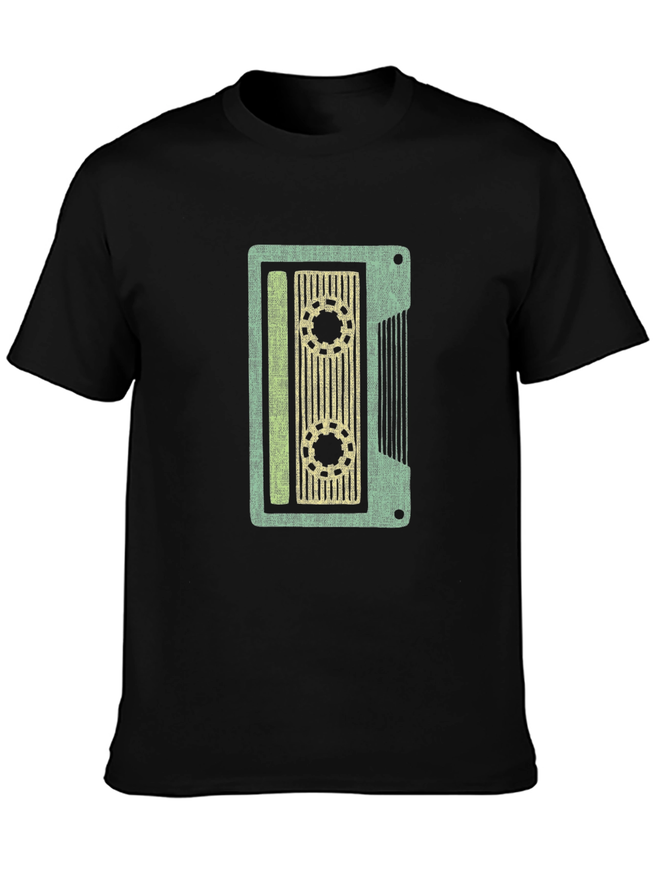 Retro Cassette Tape Graphic T-Shirt - Classic Style