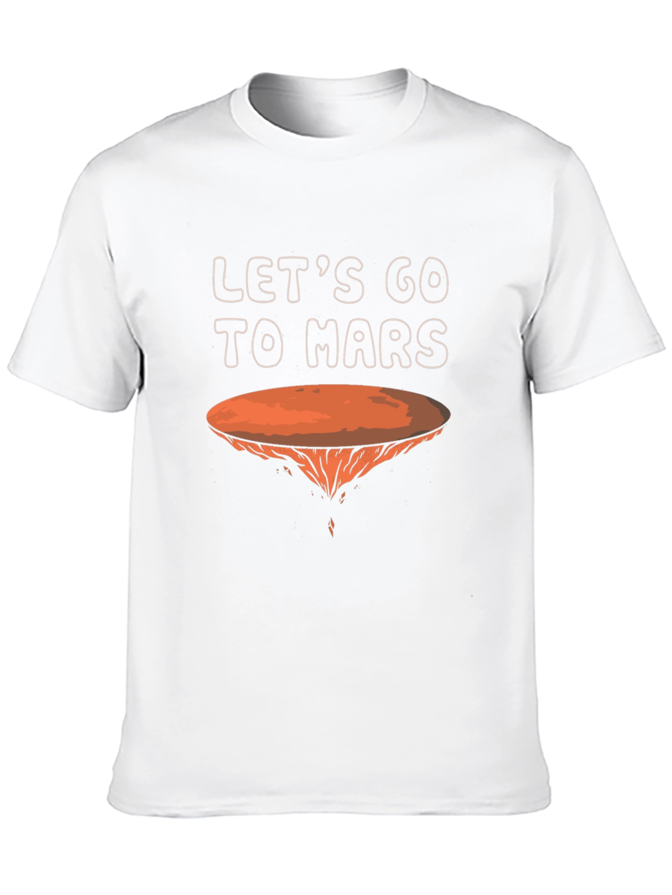 Lets Go To Mars T-Shirt Black