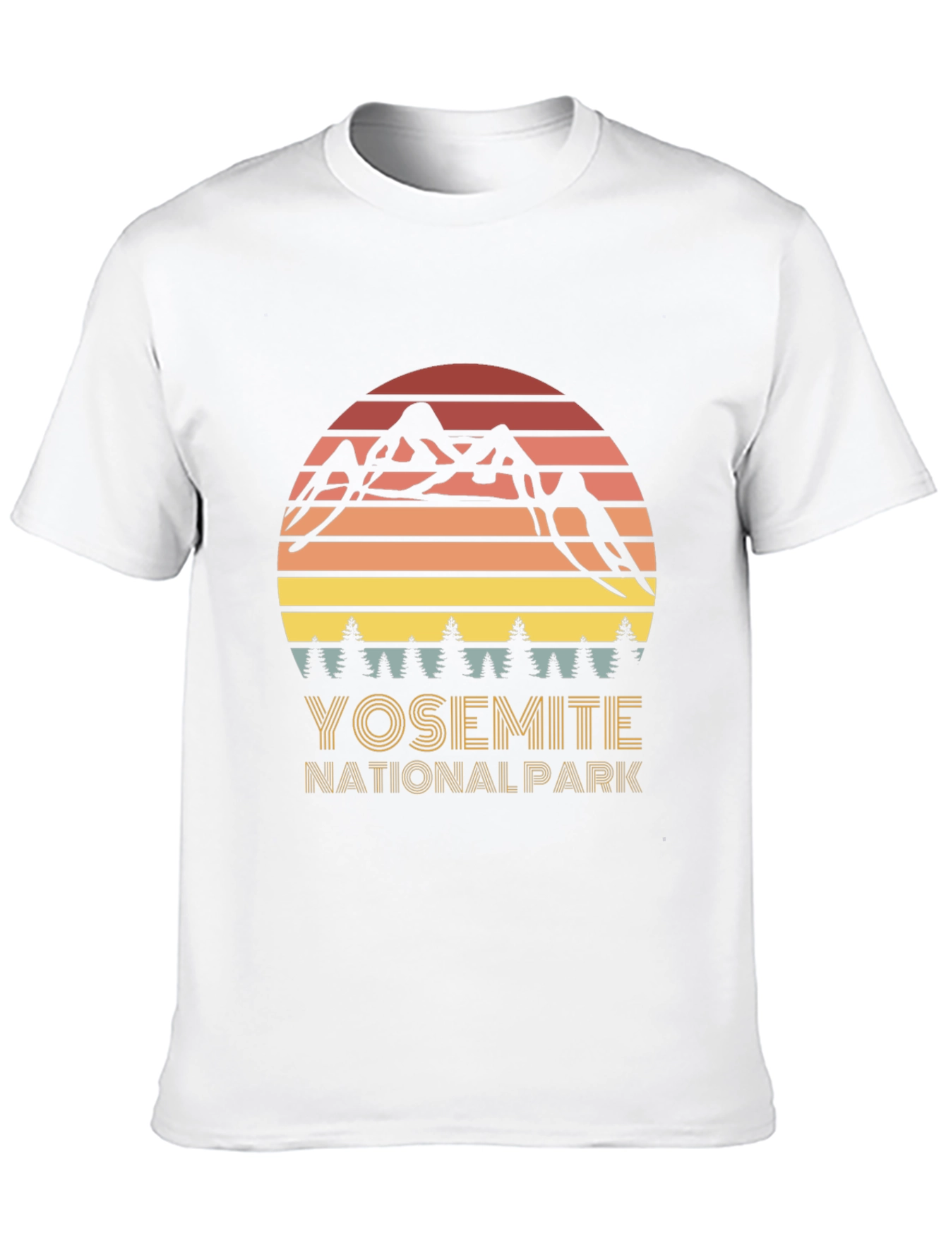 Yosemite National Park Graphic Tee - Retro Style