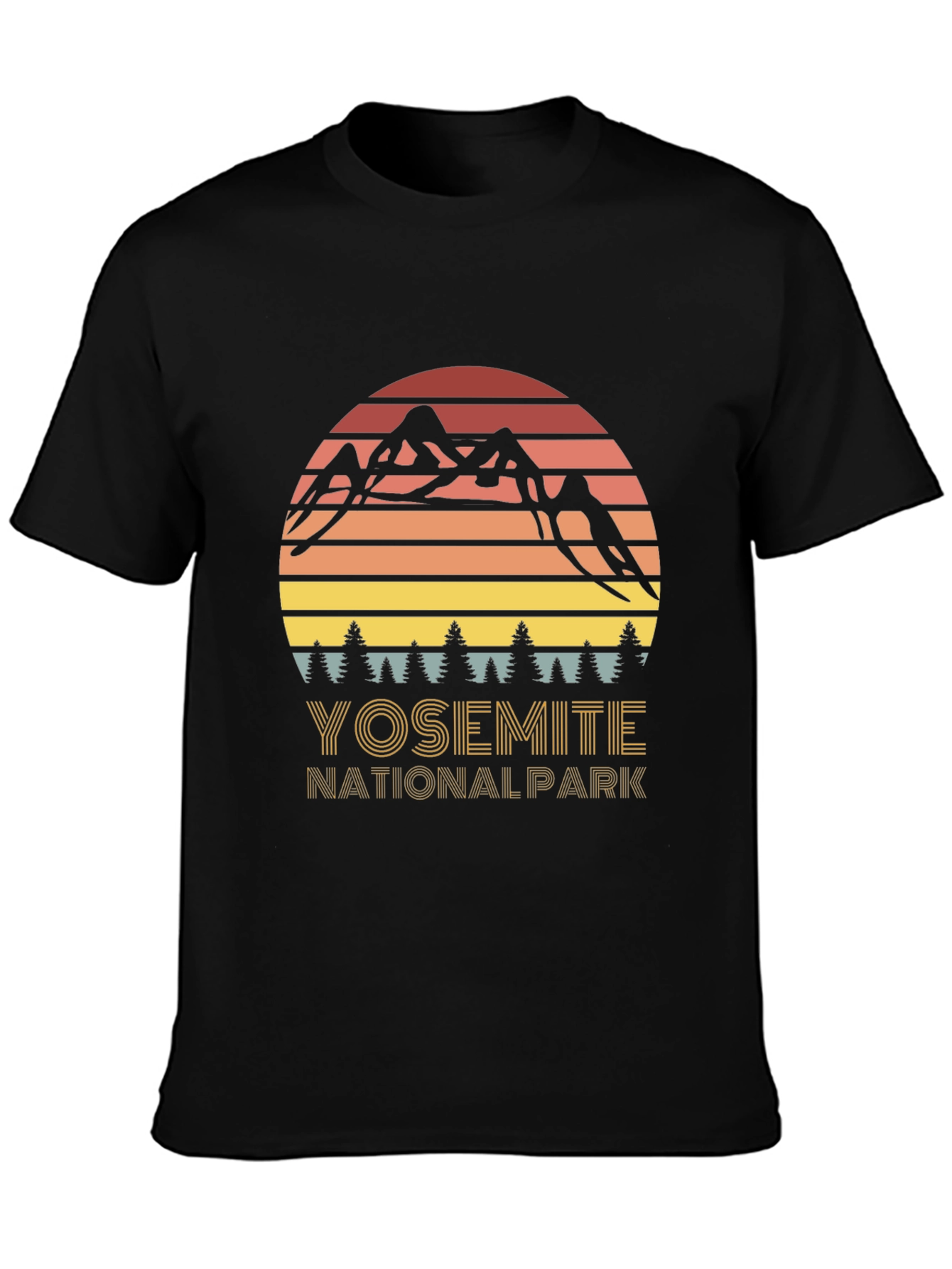Yosemite National Park Graphic Tee - Retro Style