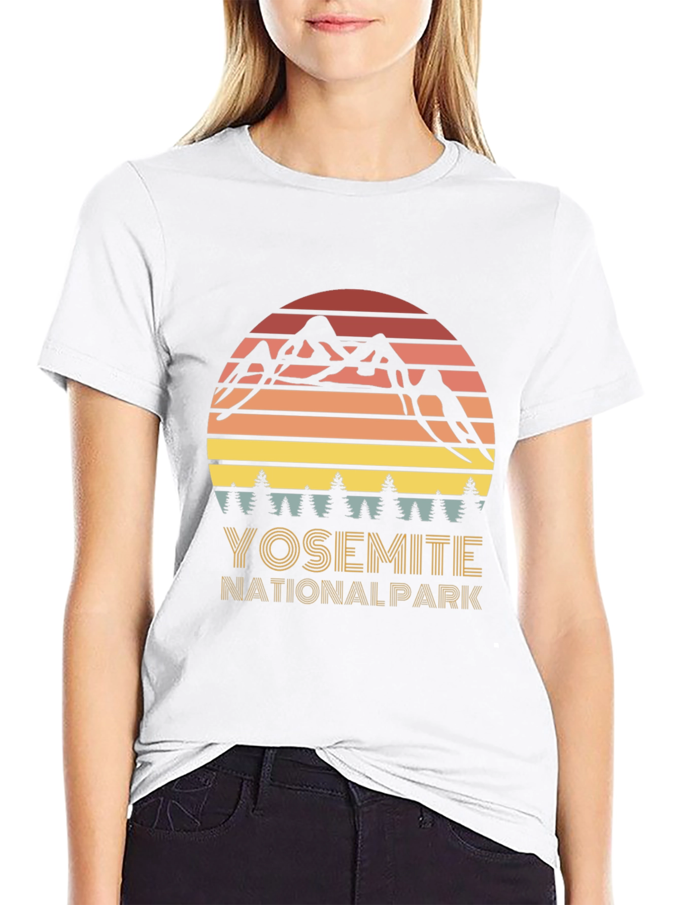 Yosemite National Park Graphic Tee - Retro Style