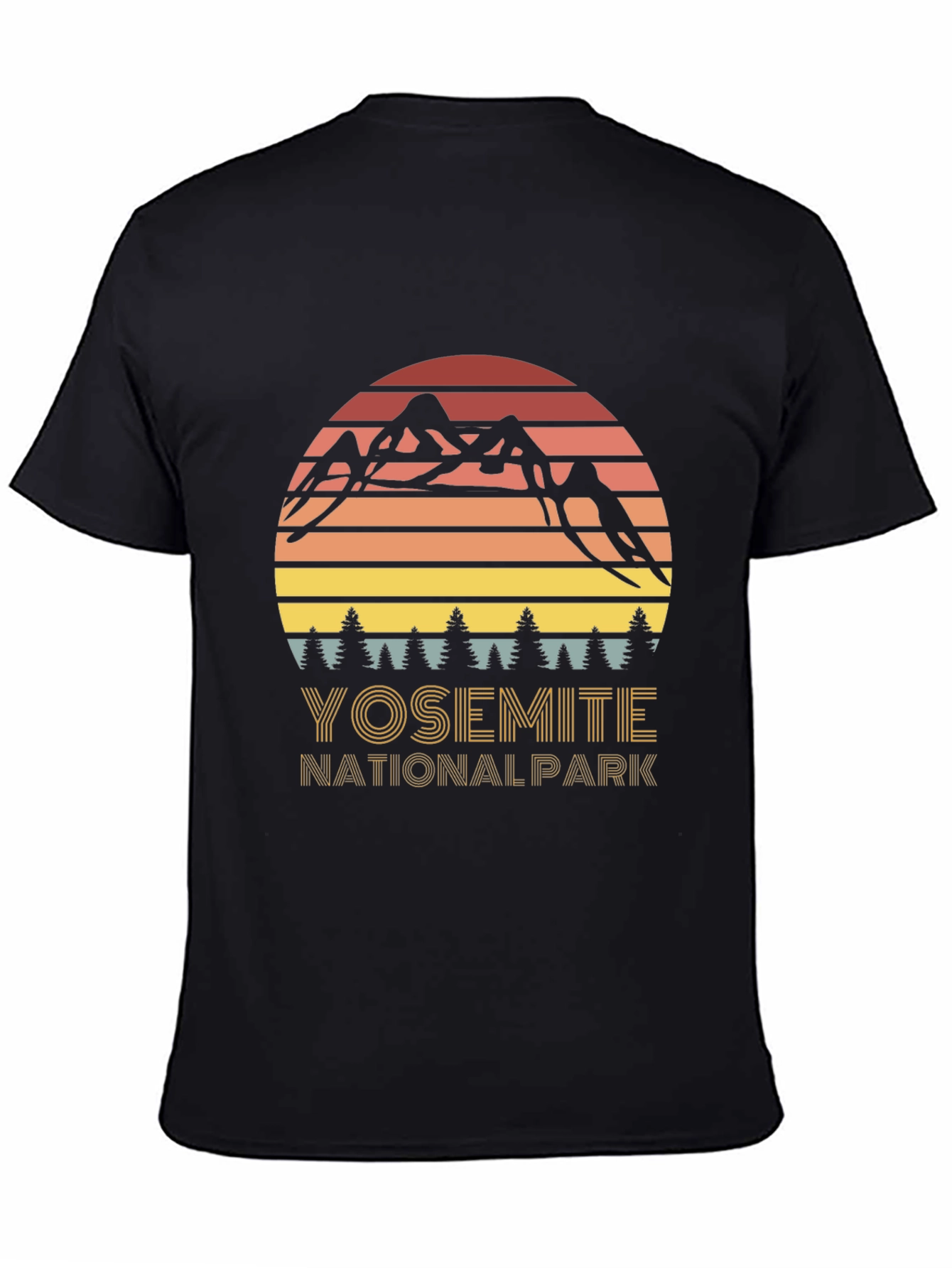 Yosemite National Park Graphic Tee - Retro Style