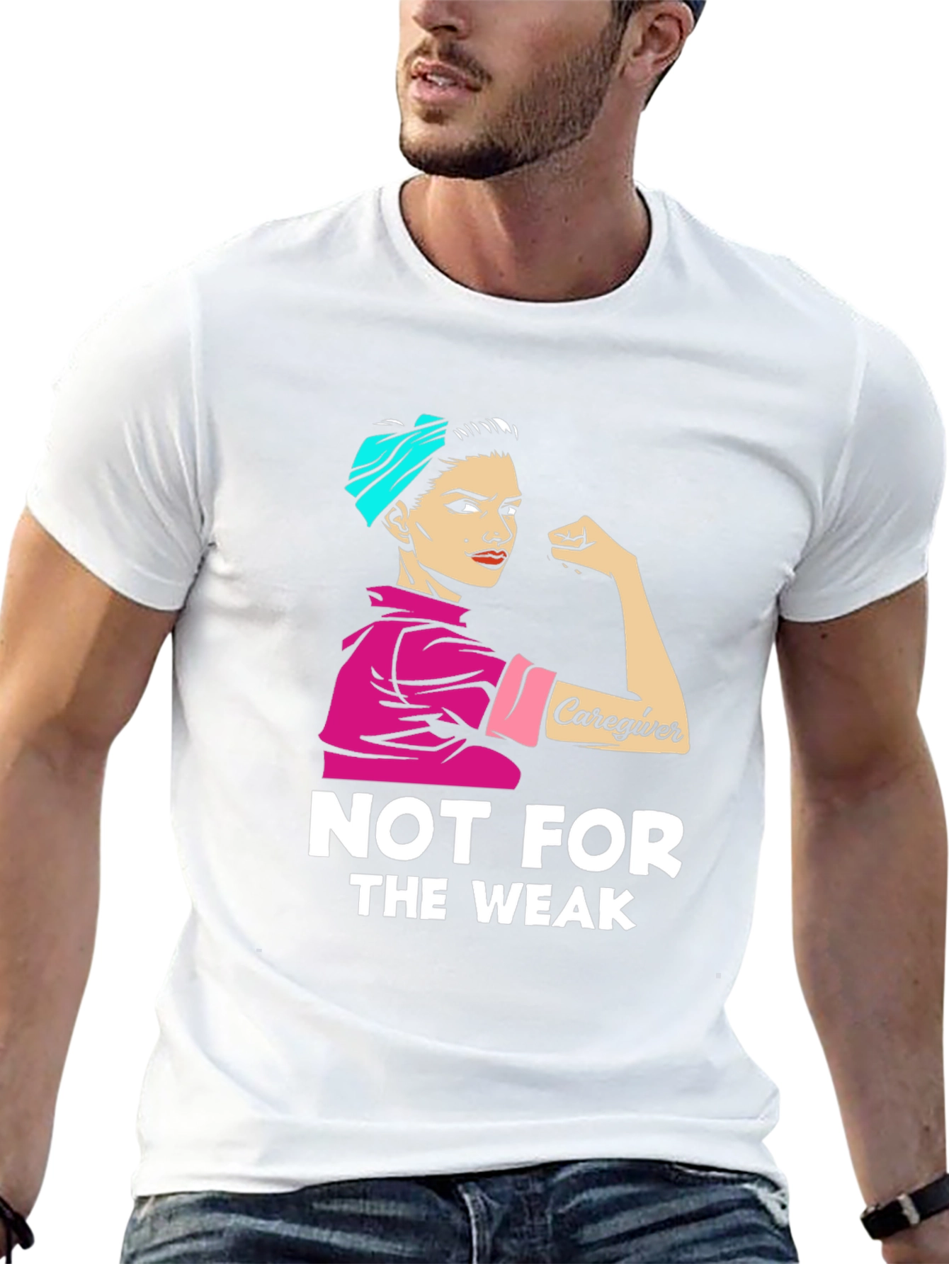 Caregiver Strong Woman T-Shirt