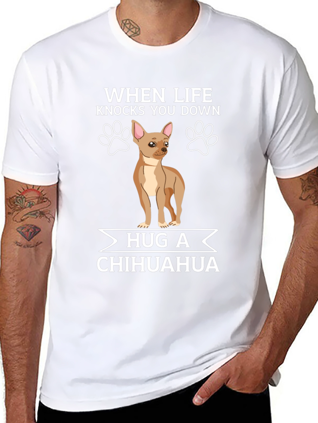 Hug a Chihuahua T-Shirt