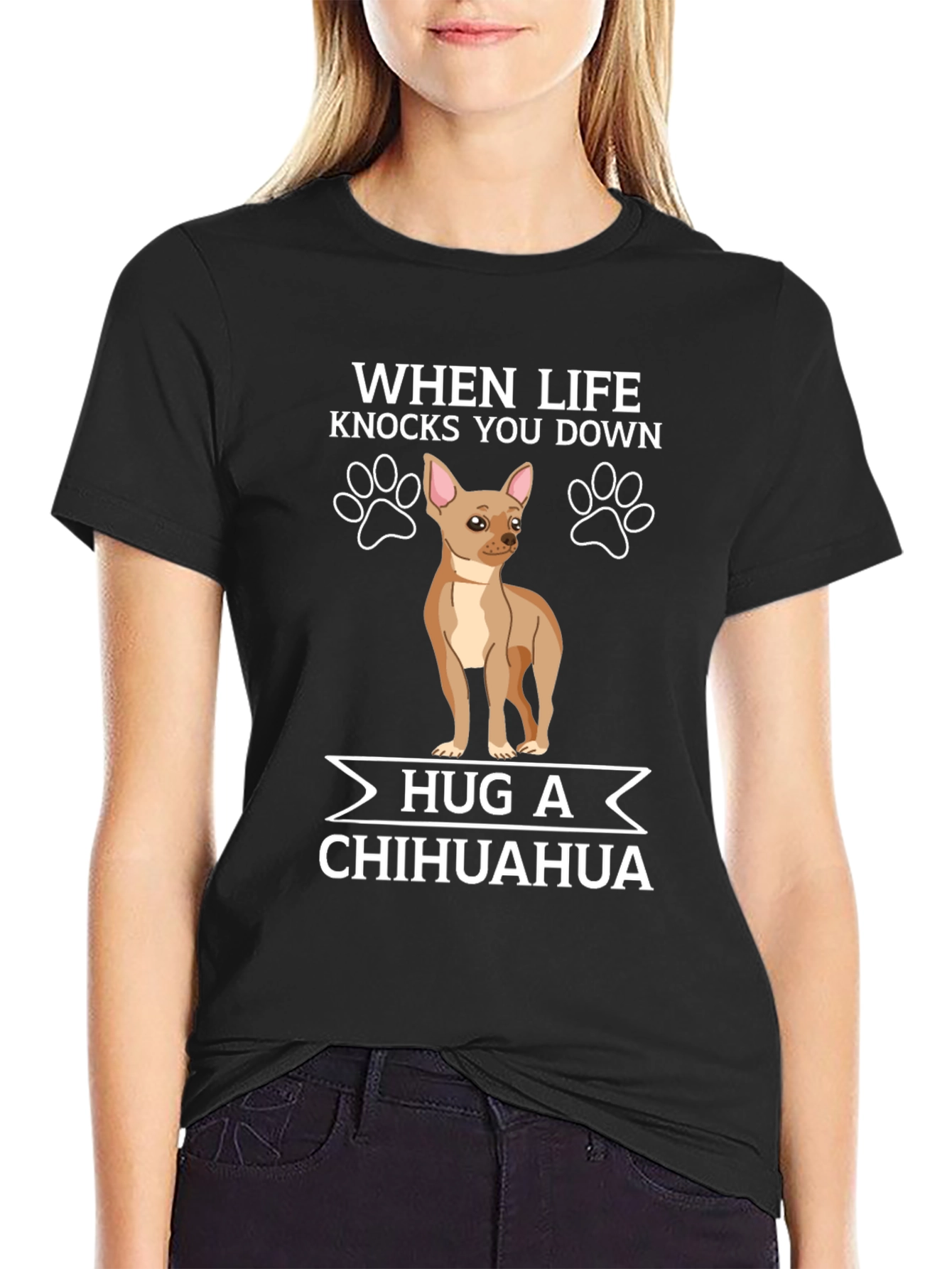 Hug a Chihuahua T-Shirt