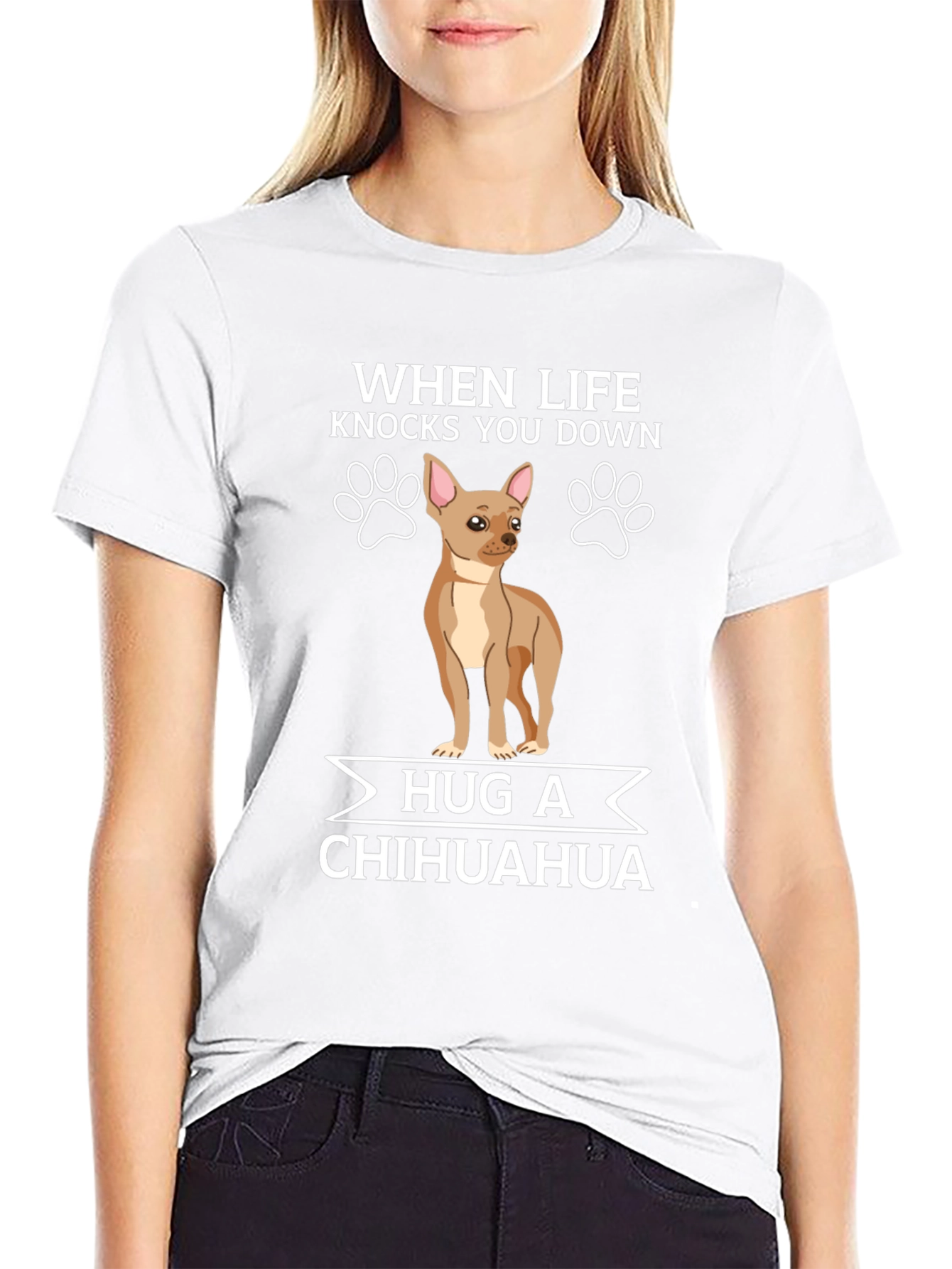 Hug a Chihuahua T-Shirt