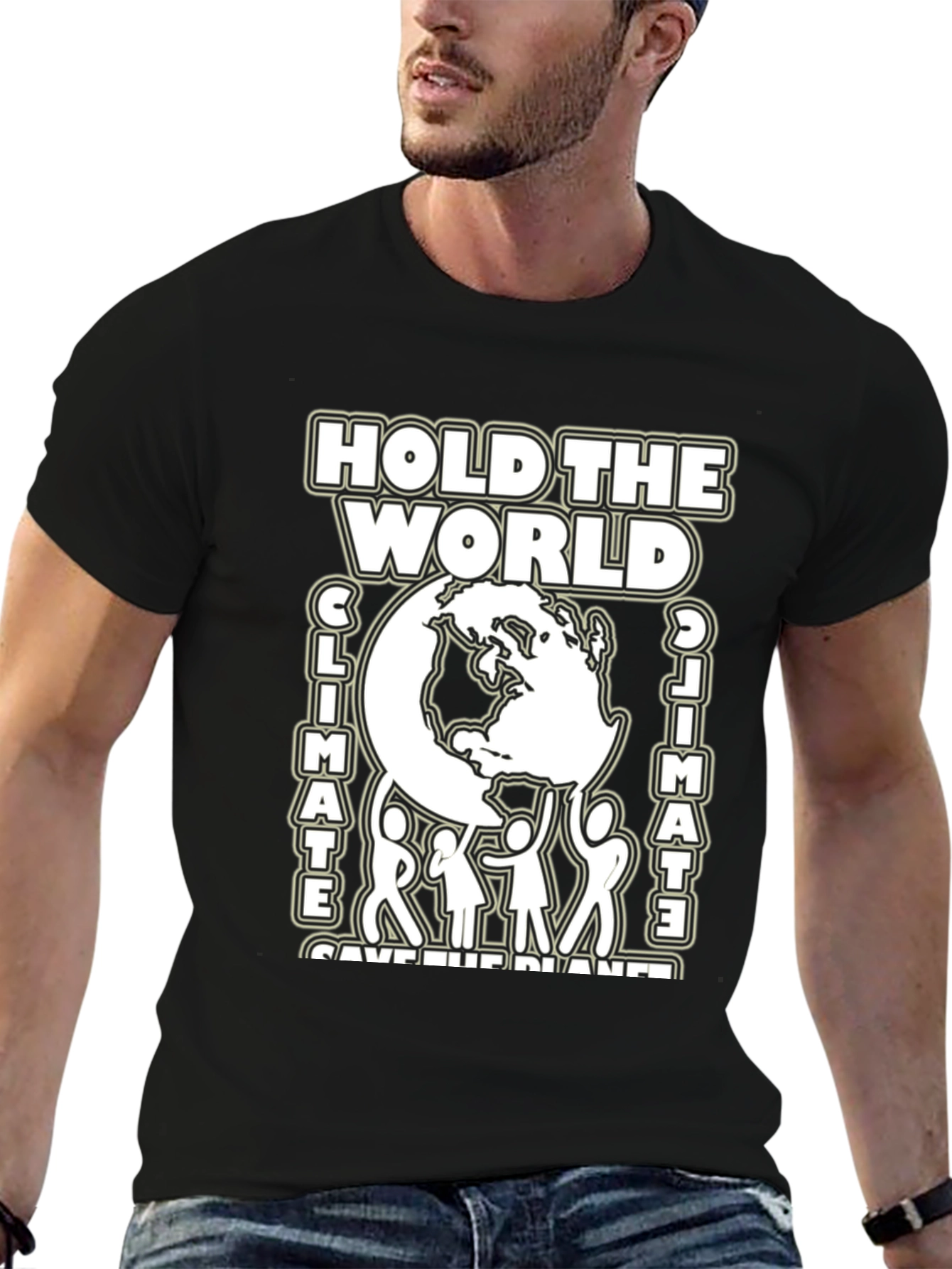 Hold The World Save The Planet Tee