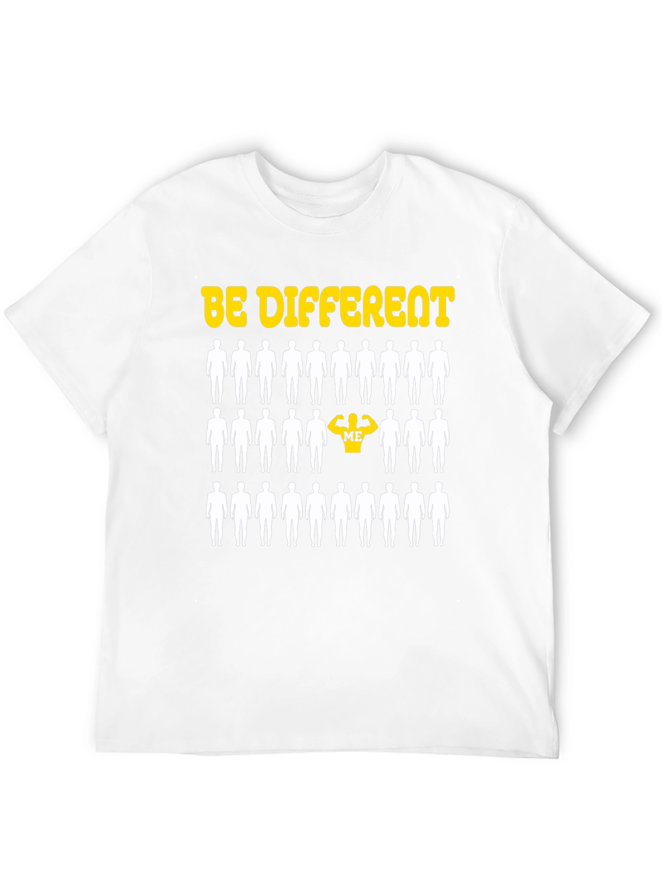 Be Different Graphic T-Shirt - Black