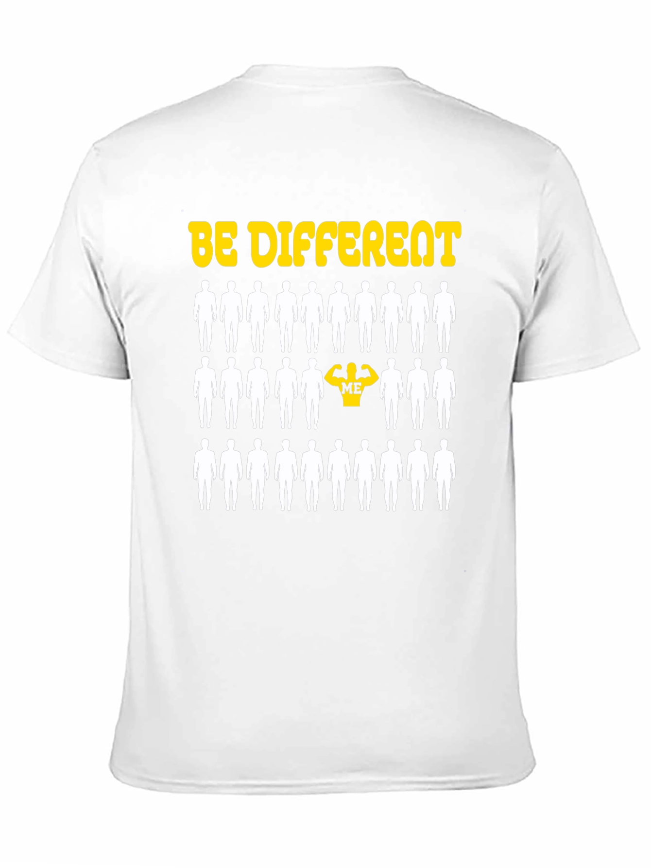 Be Different Graphic T-Shirt - Black